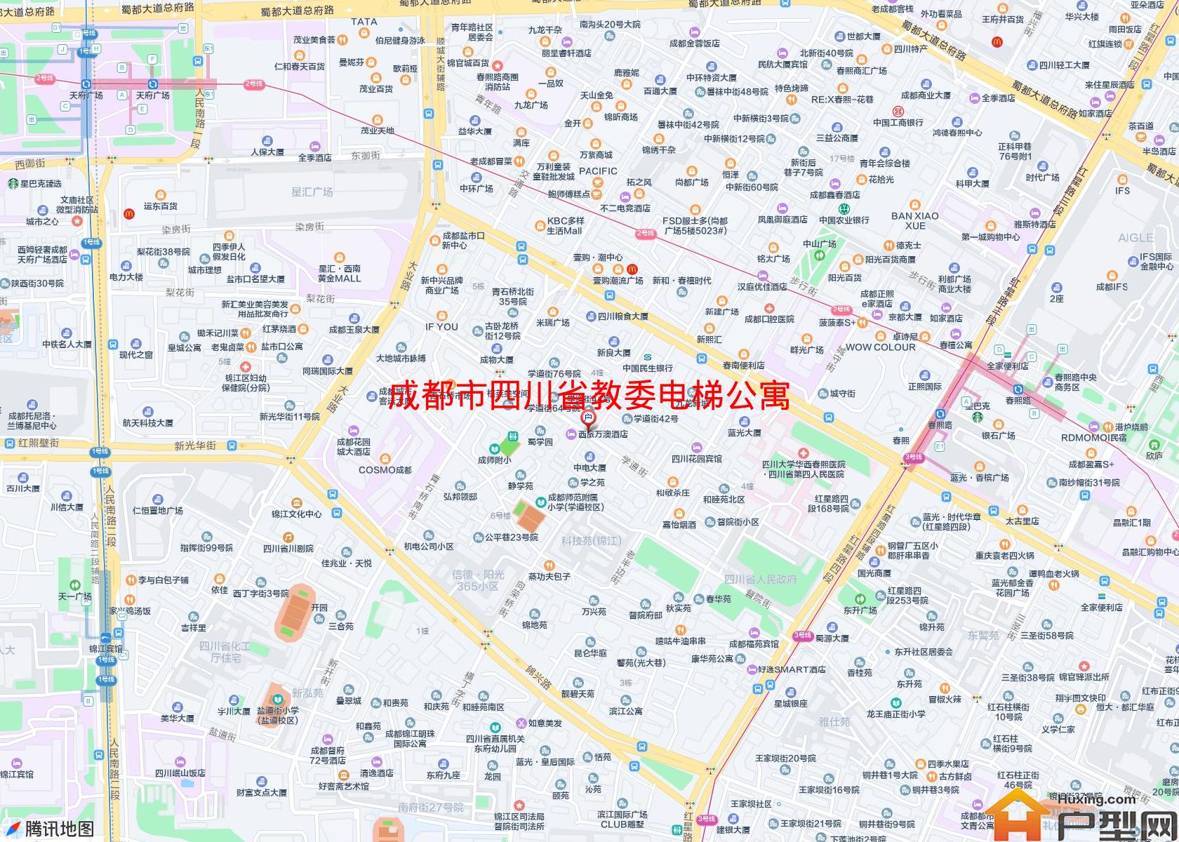 四川省教委电梯公寓小区 - 户型网