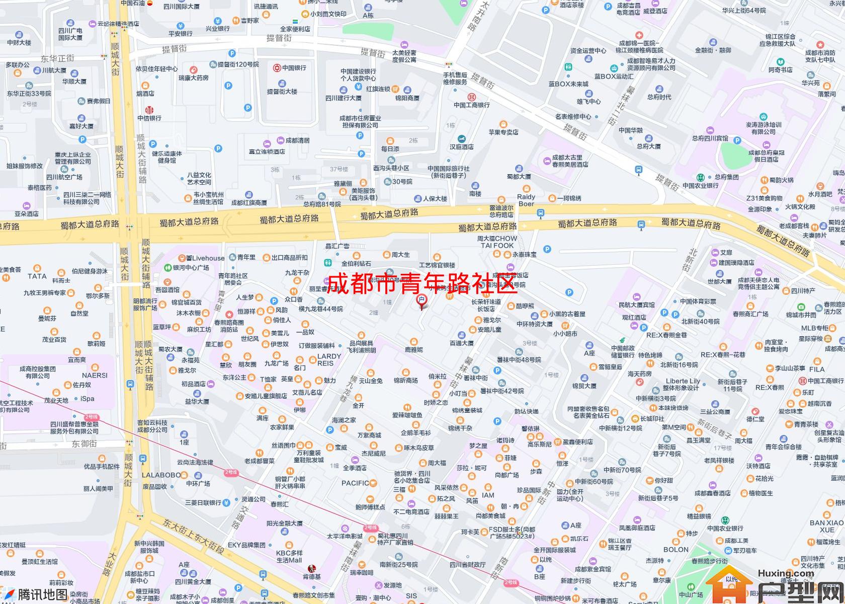 青年路社区小区 - 户型网