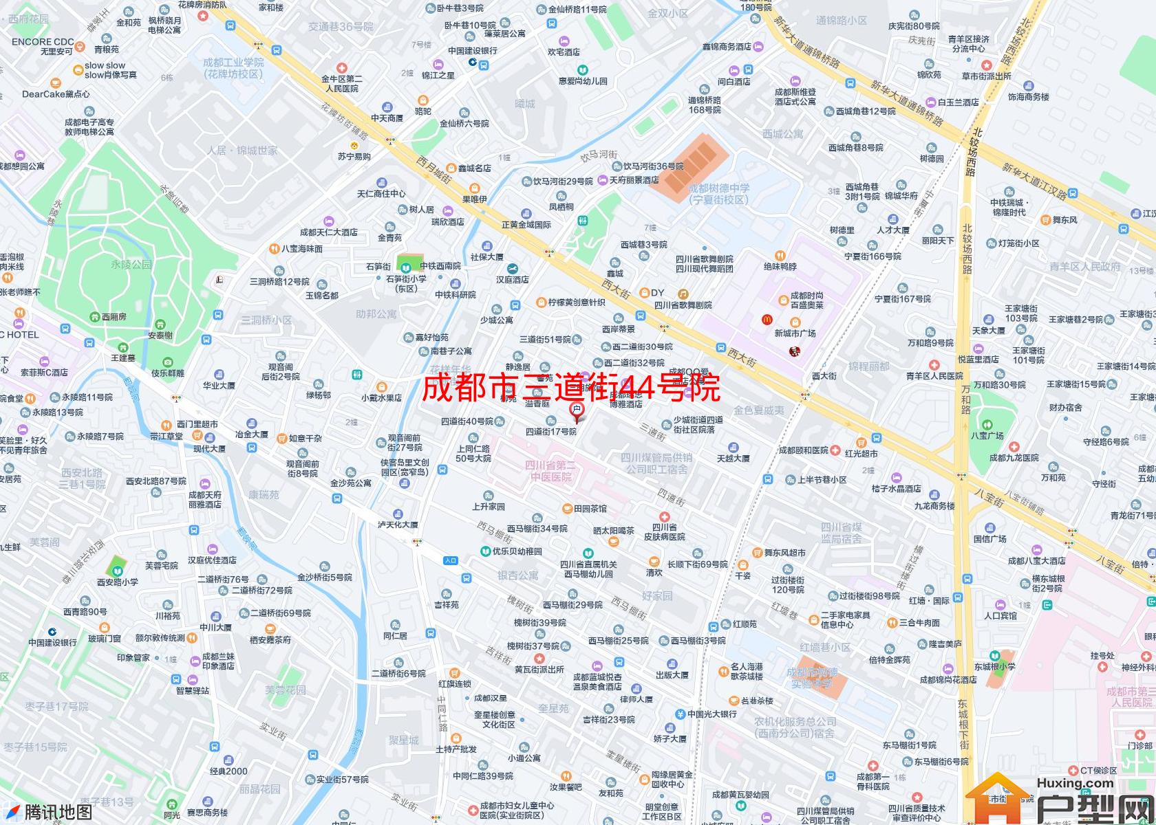 三道街44号院小区 - 户型网
