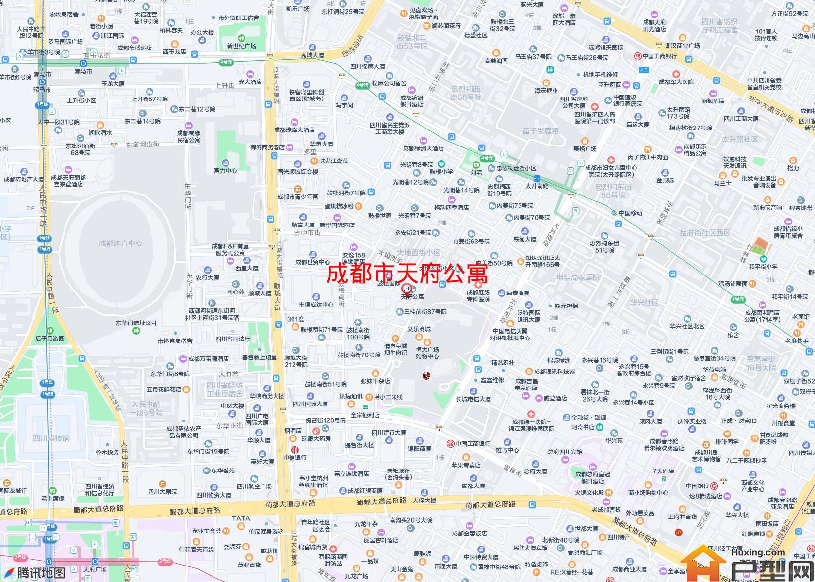 天府公寓小区 - 户型网