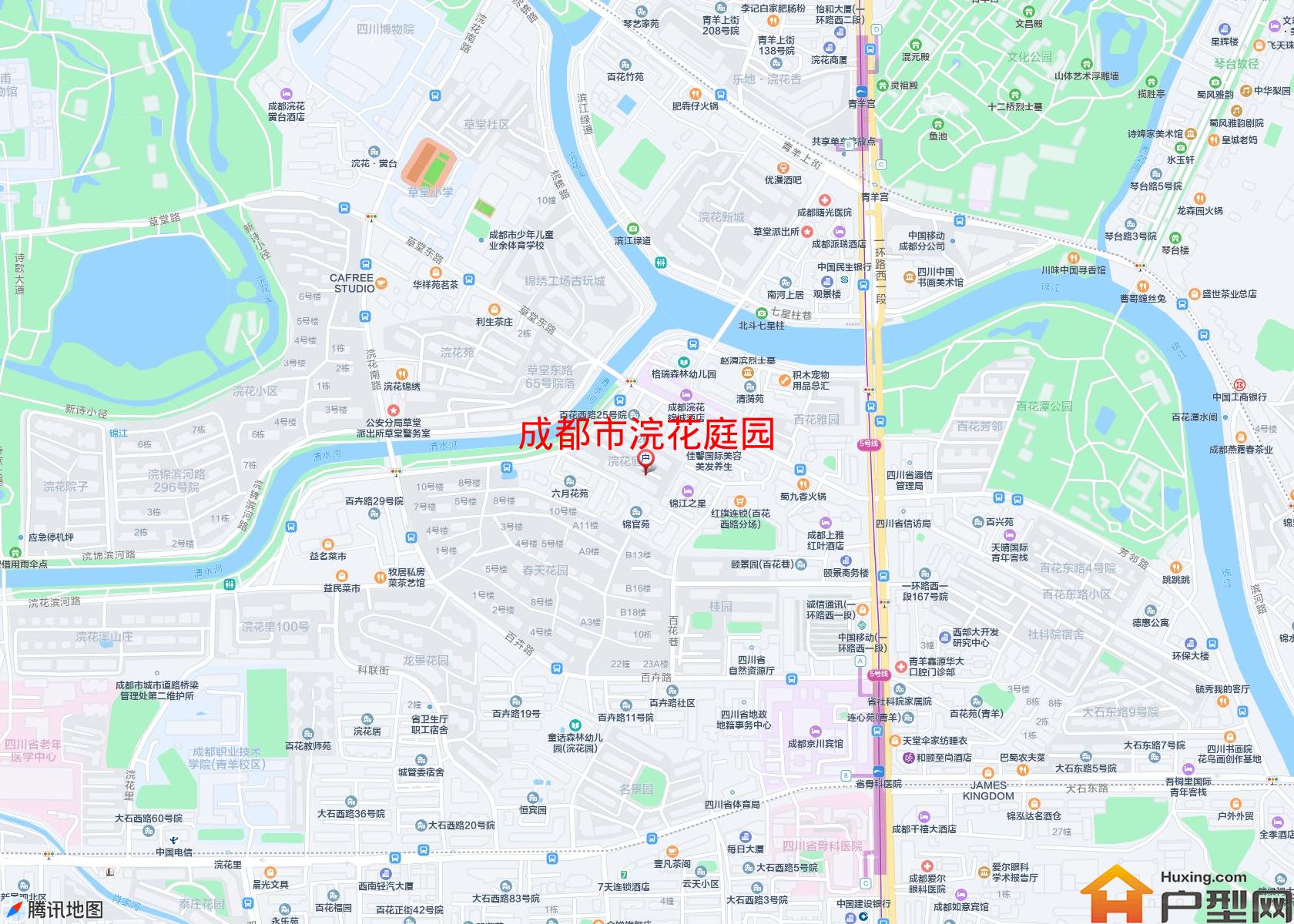 浣花庭园小区 - 户型网