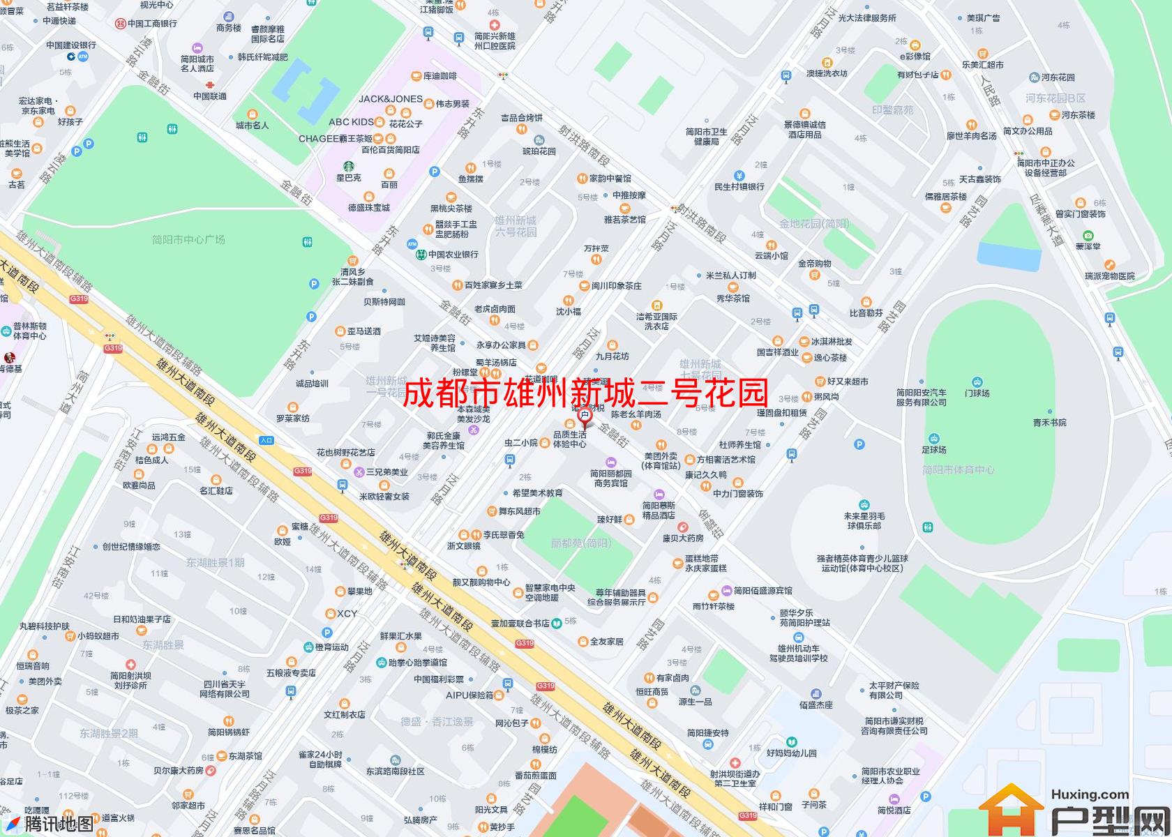 雄州新城二号花园小区 - 户型网