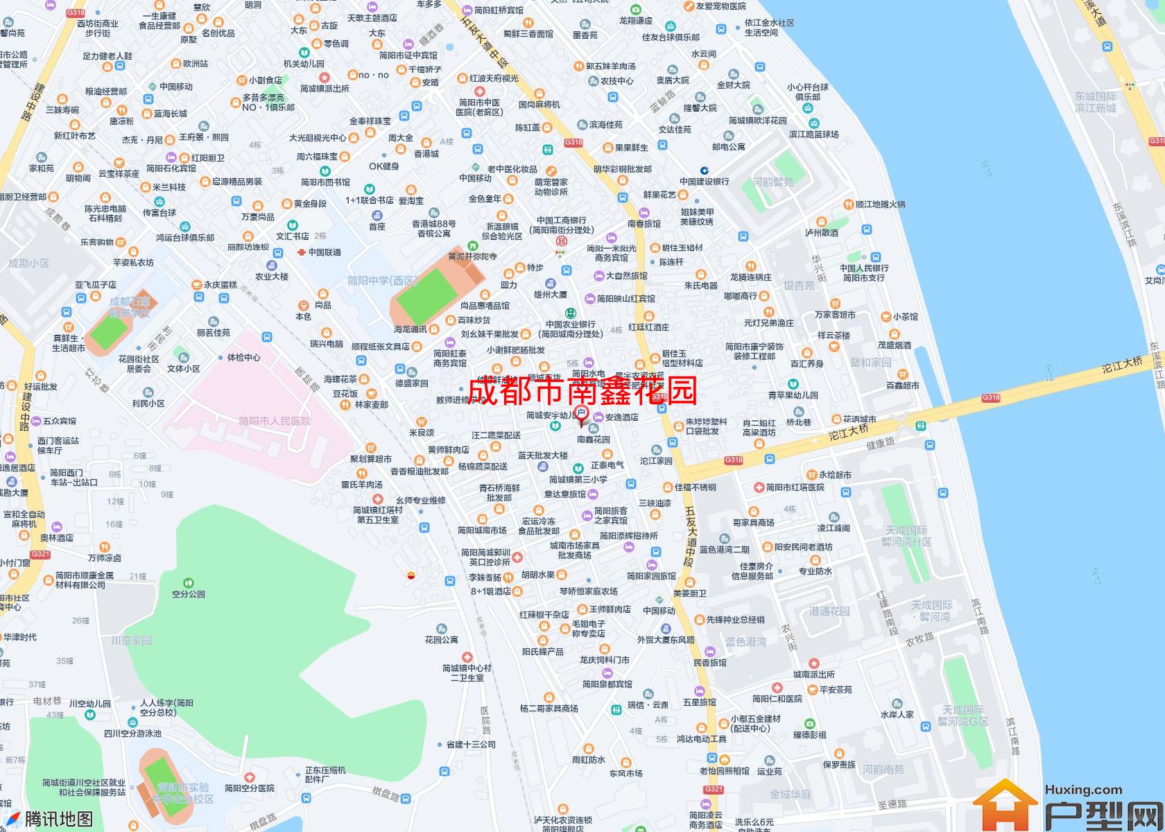 南鑫花园小区 - 户型网