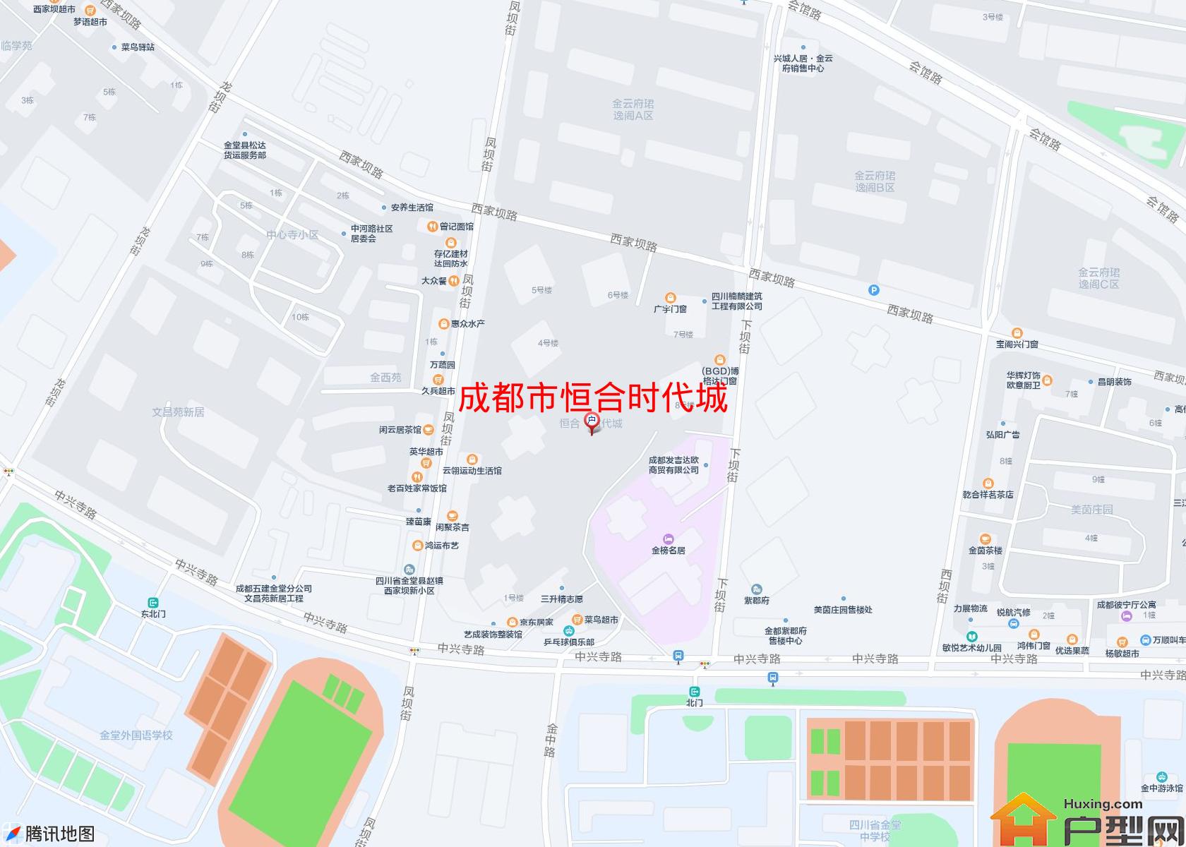 恒合时代城小区 - 户型网