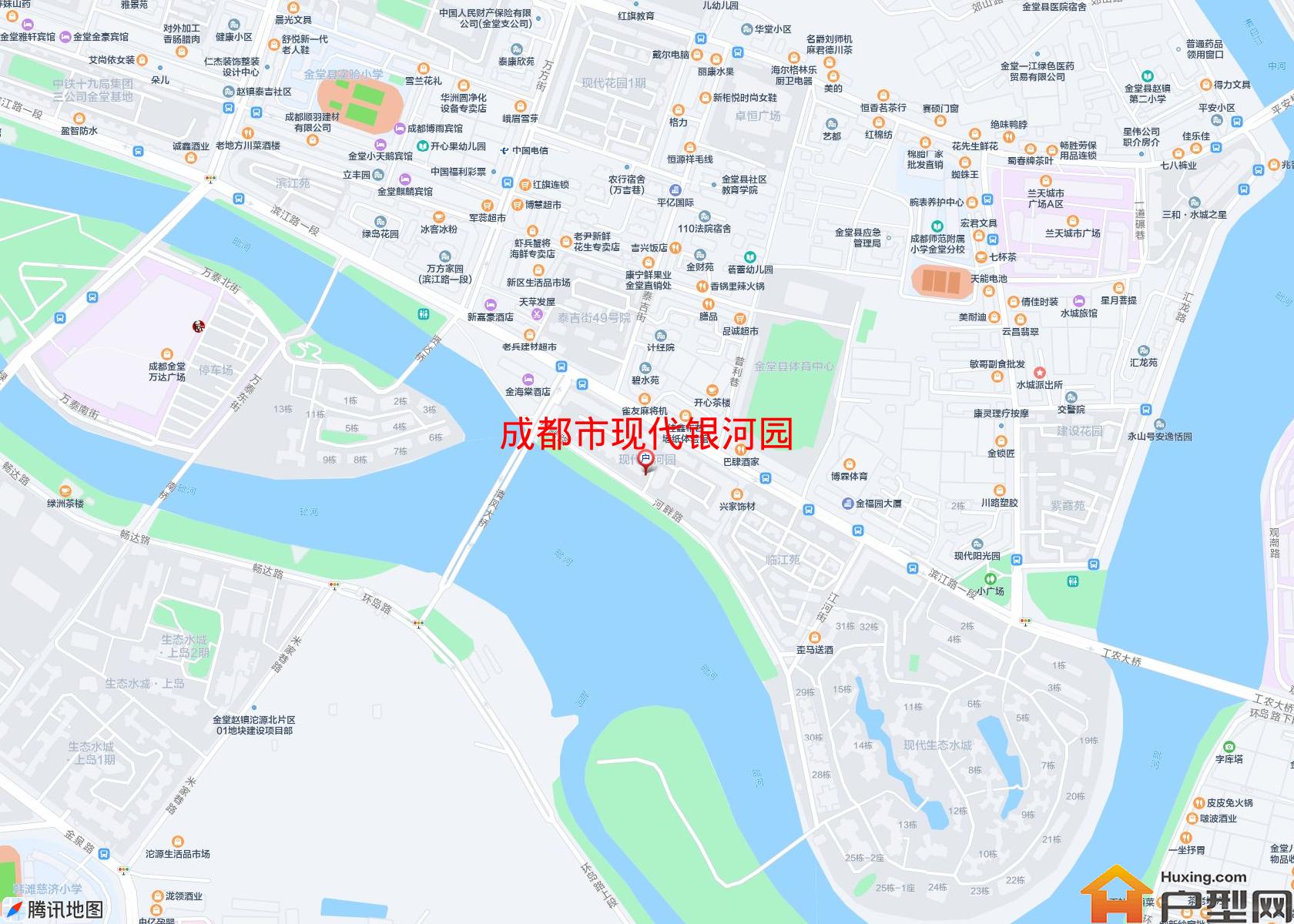 现代银河园小区 - 户型网