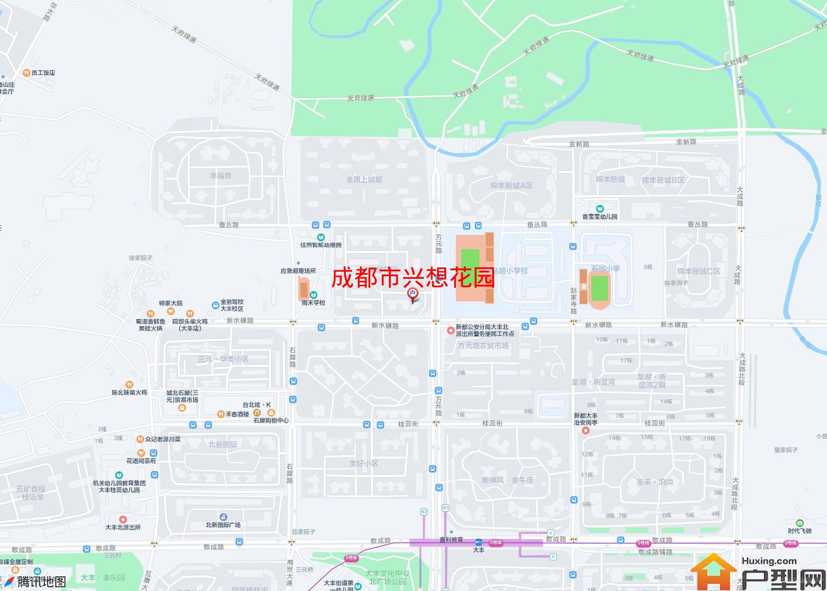 兴想花园小区 - 户型网 兴想花园小区 - 户型网