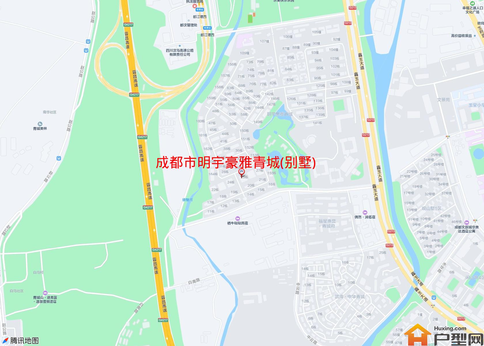 明宇豪雅青城(别墅)小区 - 户型网