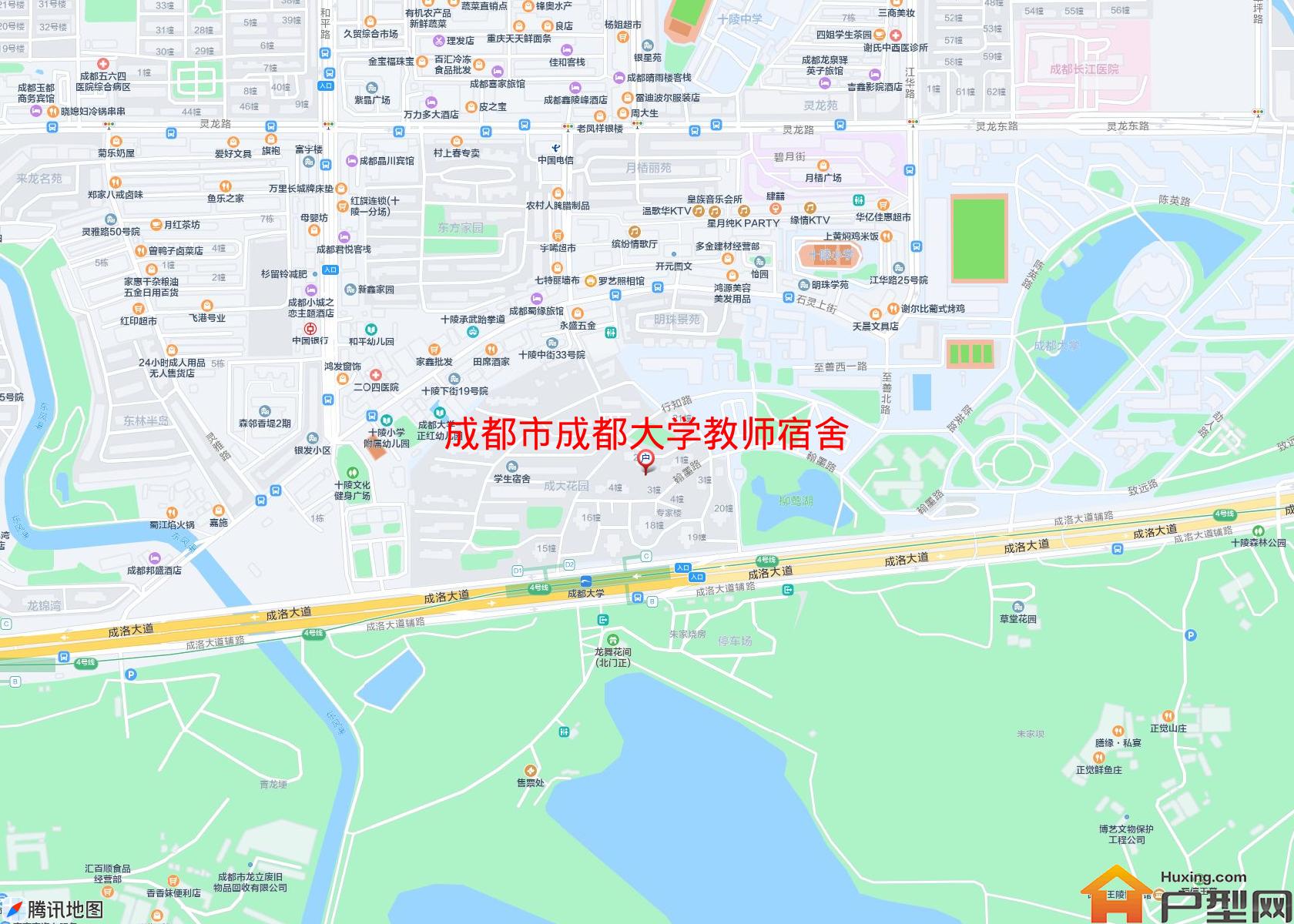 成都大学教师宿舍小区 - 户型网