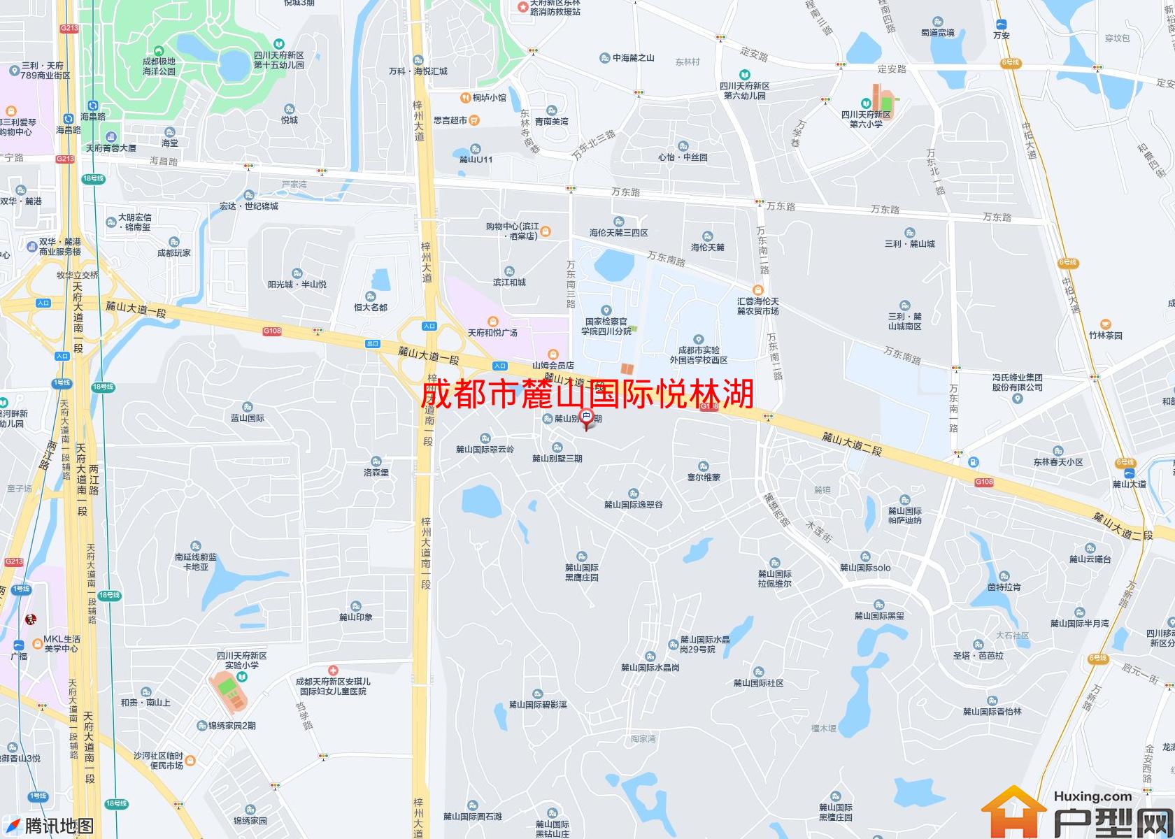 麓山国际悦林湖小区 - 户型网
