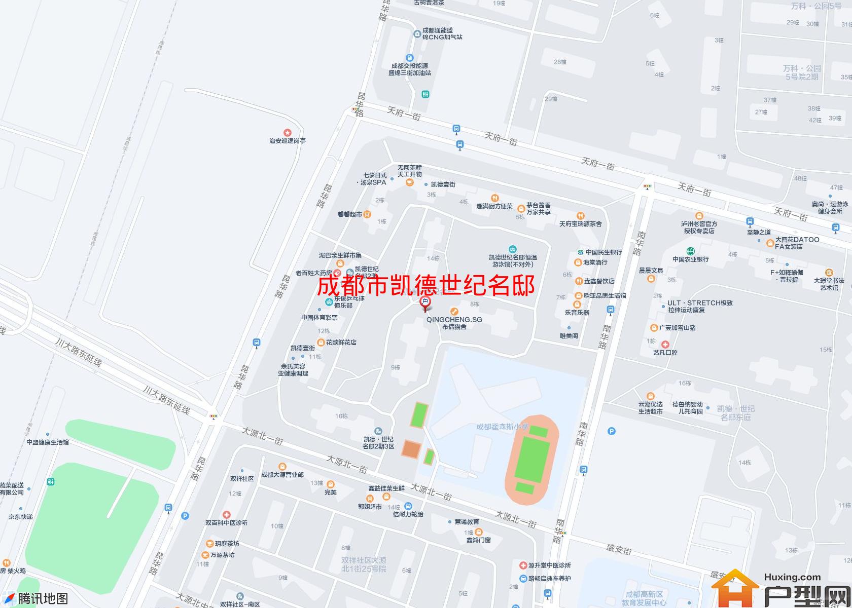 凯德世纪名邸小区 - 户型网