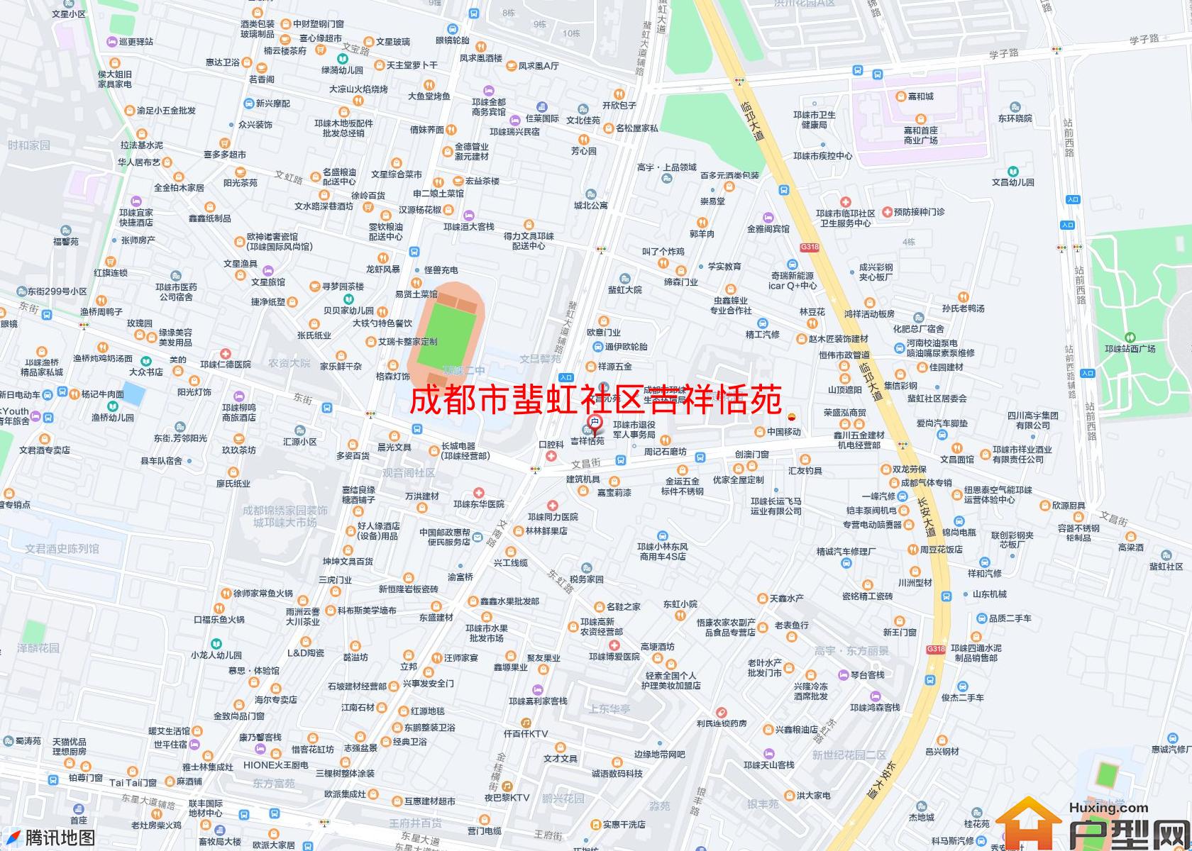 蜚虹社区吉祥恬苑小区 - 户型网