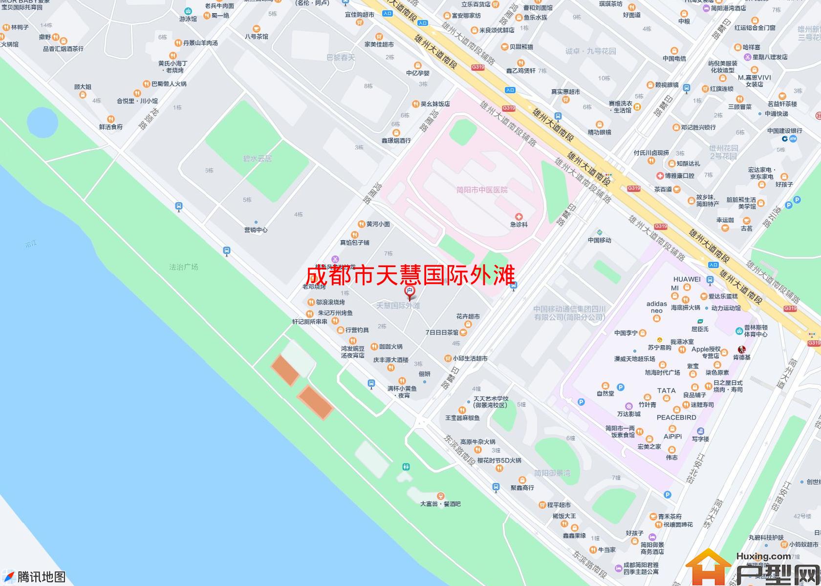 天慧国际外滩小区 - 户型网