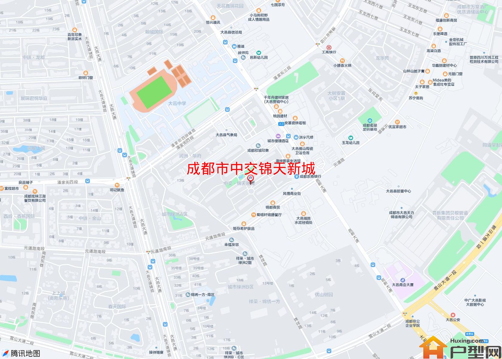 中交锦天新城小区 - 户型网