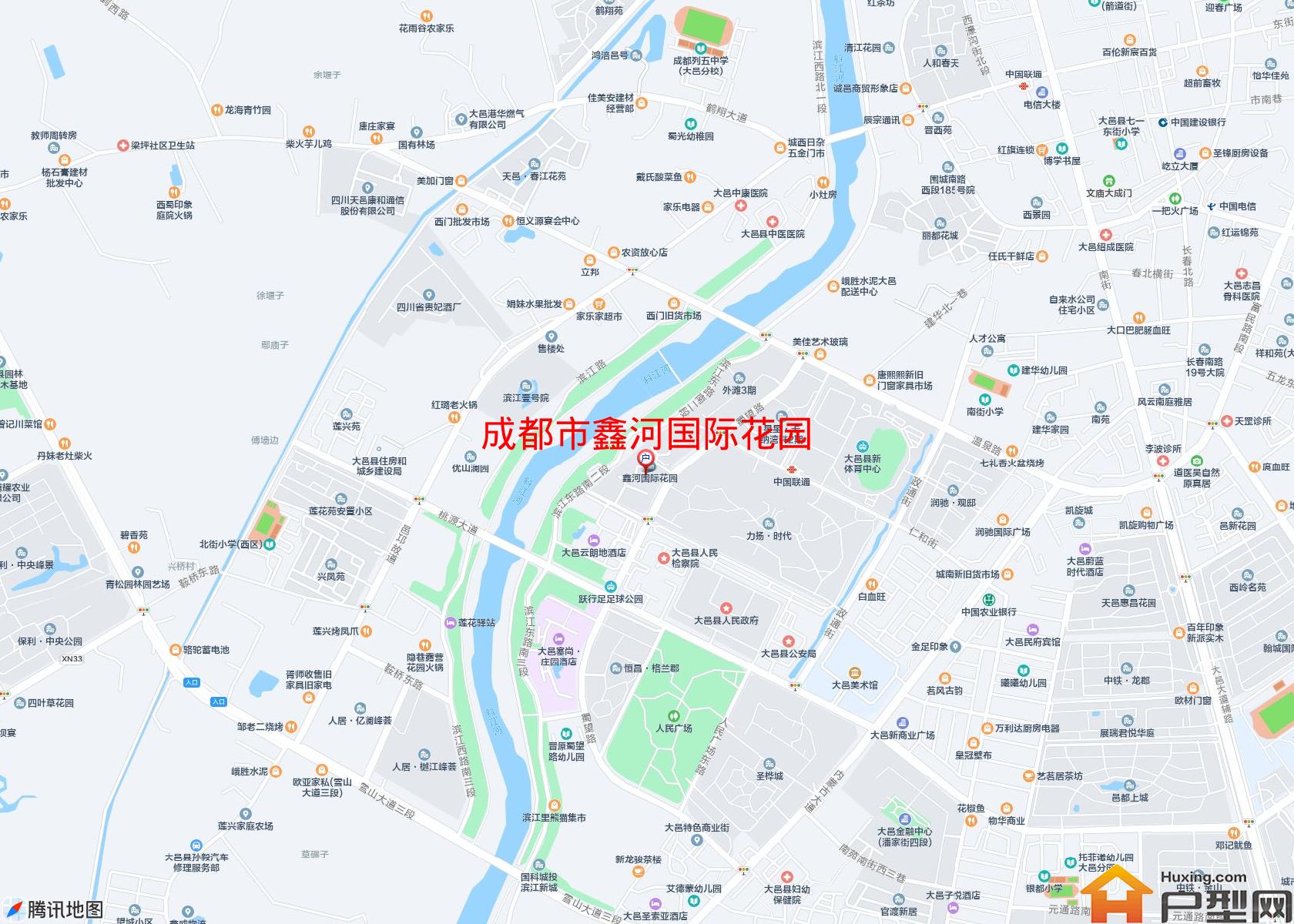 鑫河国际花园小区 - 户型网