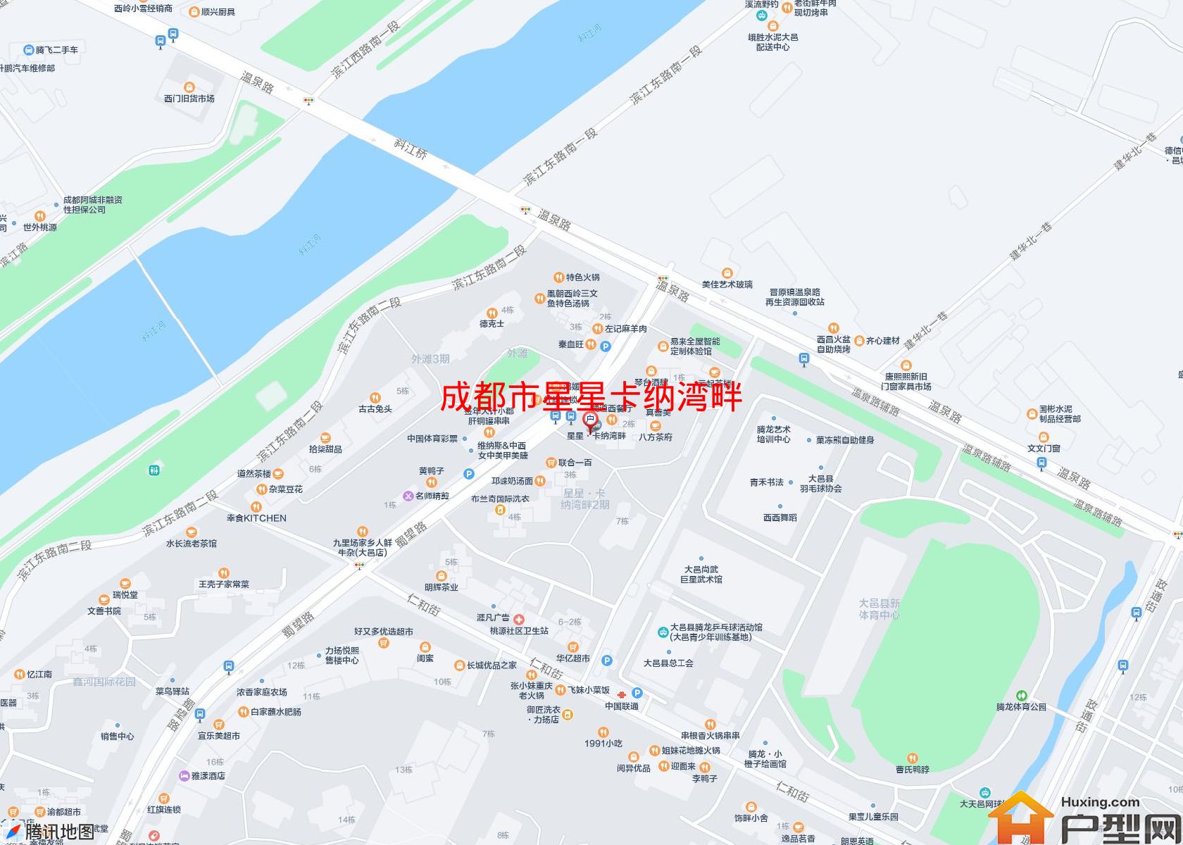 星星卡纳湾畔小区 - 户型网