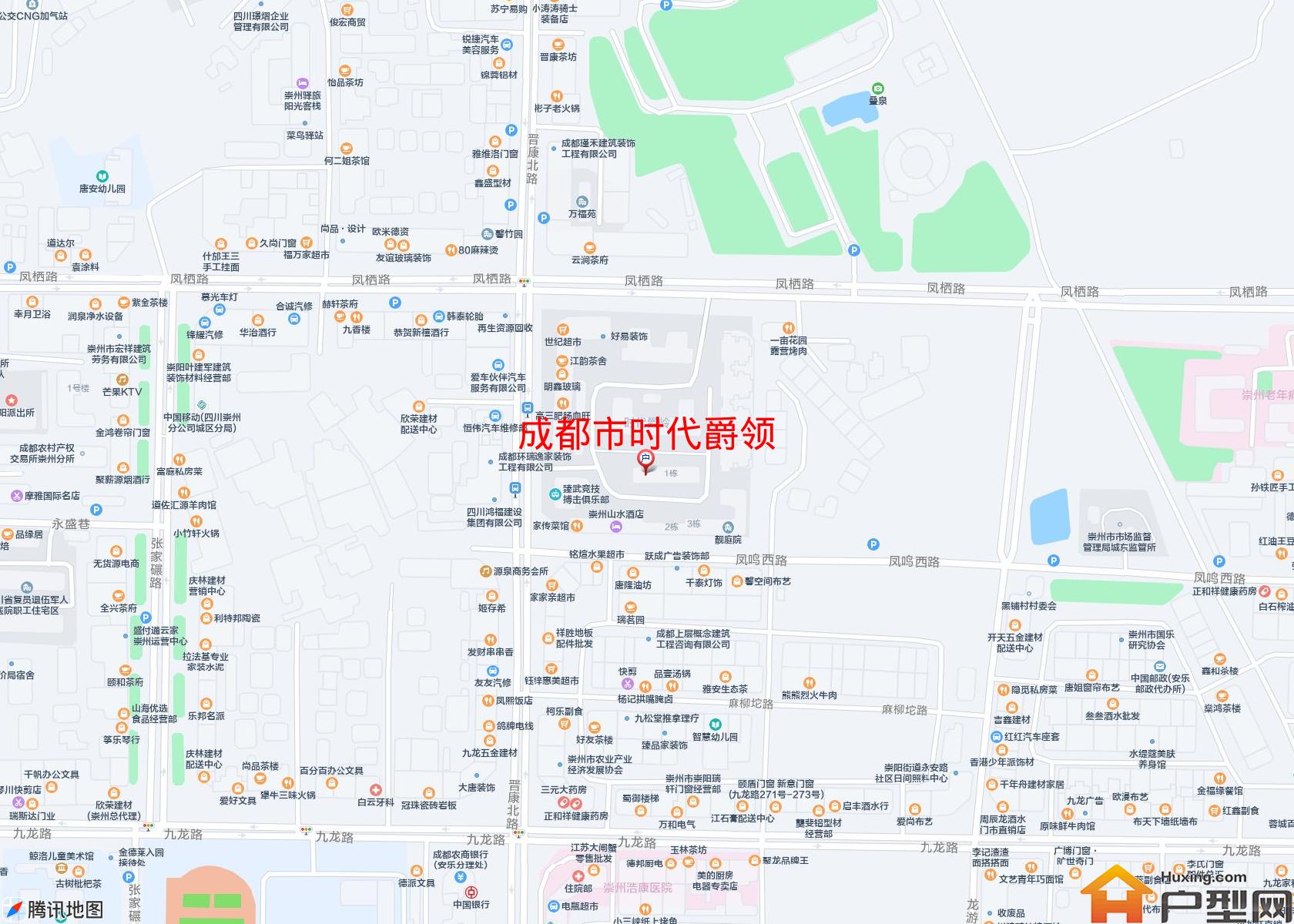 时代爵领小区 - 户型网