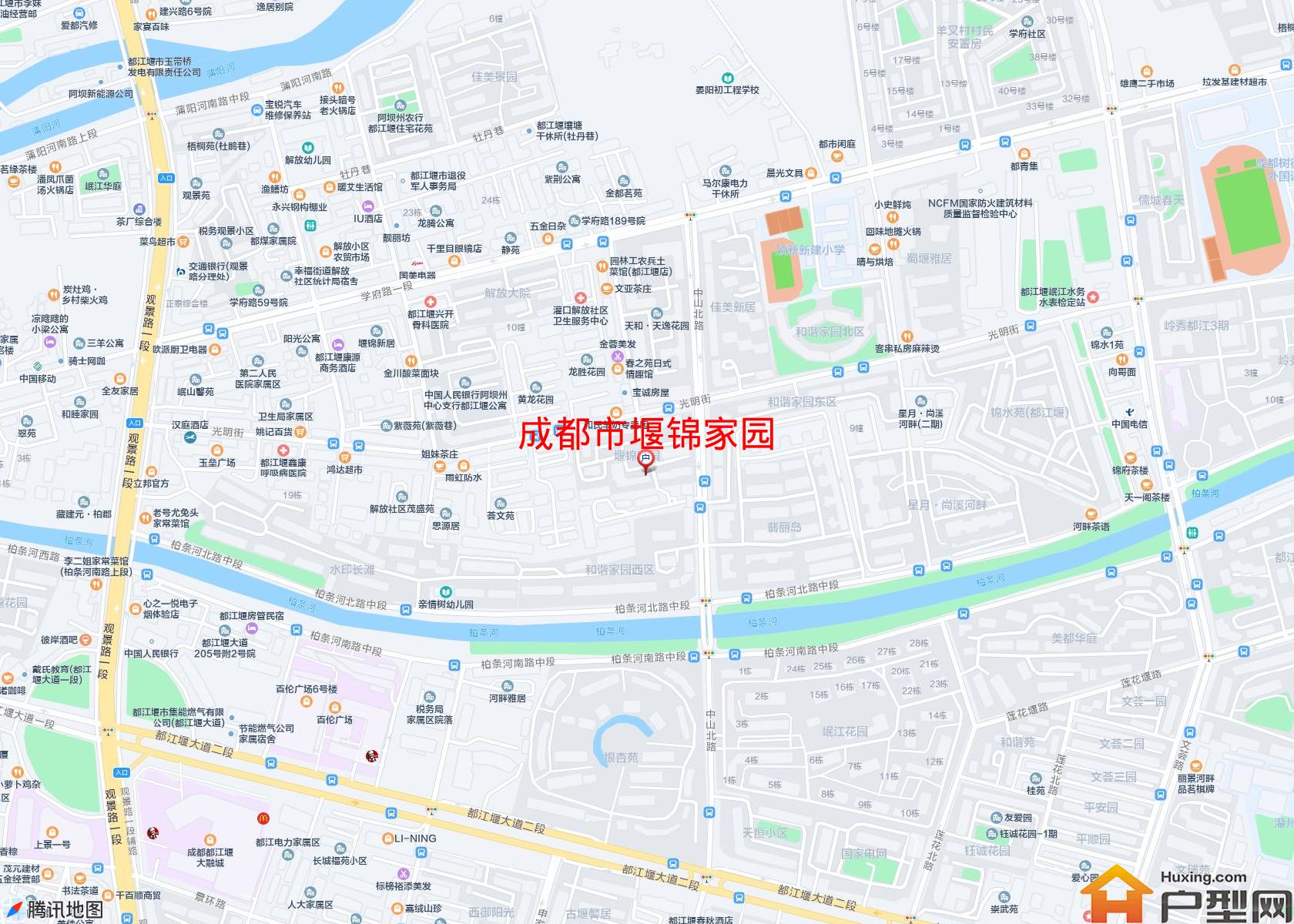 堰锦家园小区 - 户型网