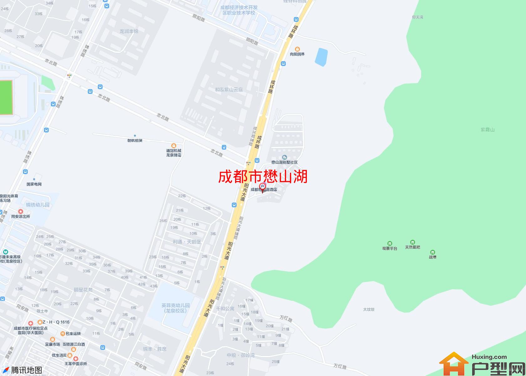 懋山湖小区 - 户型网