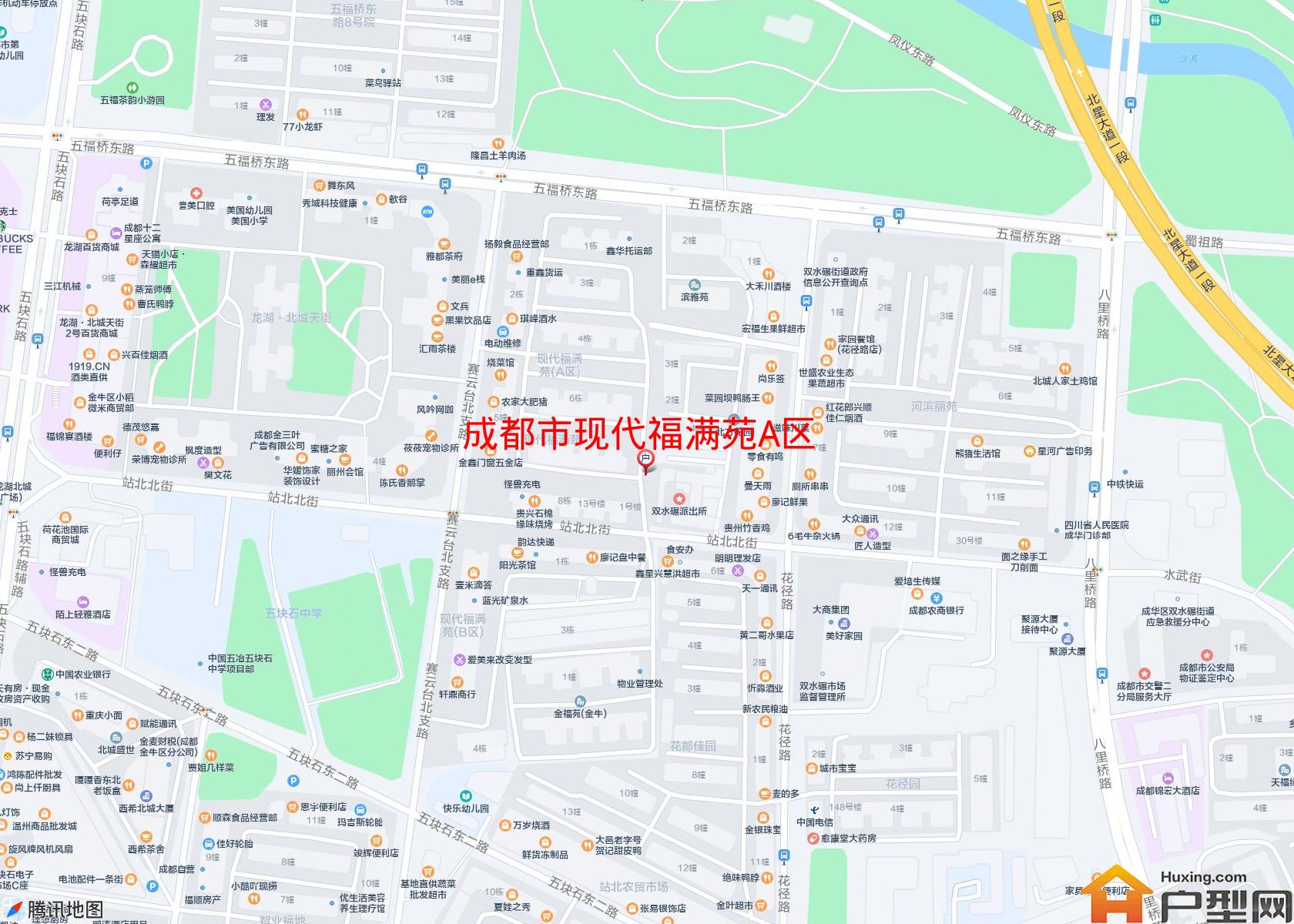 现代福满苑A区小区 - 户型网