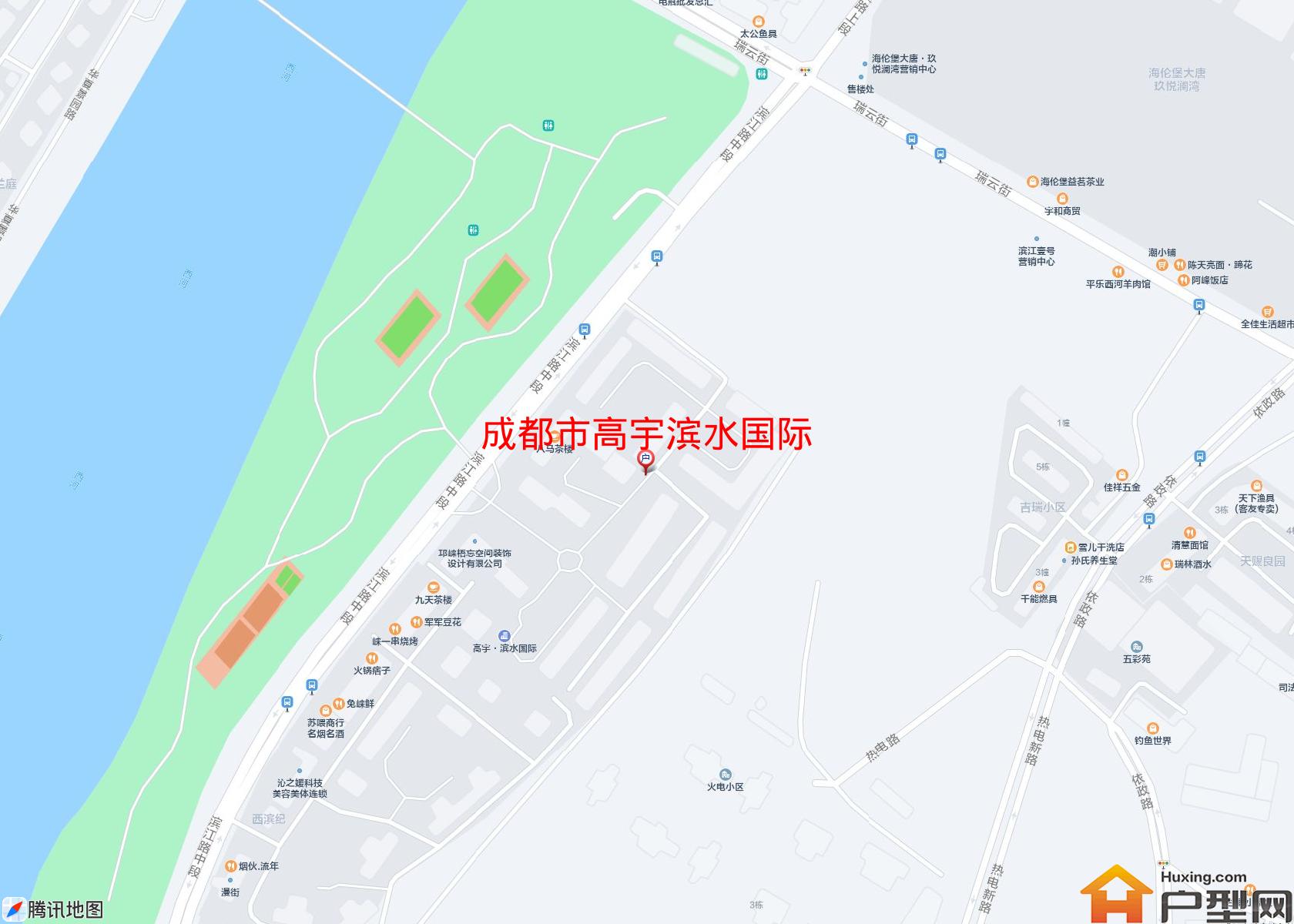 高宇滨水国际小区 - 户型网