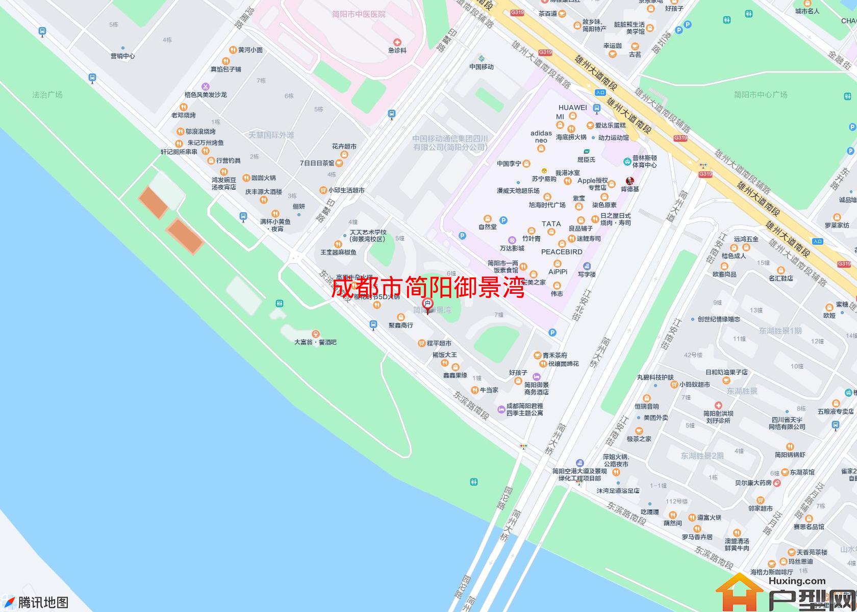 简阳御景湾小区 - 户型网