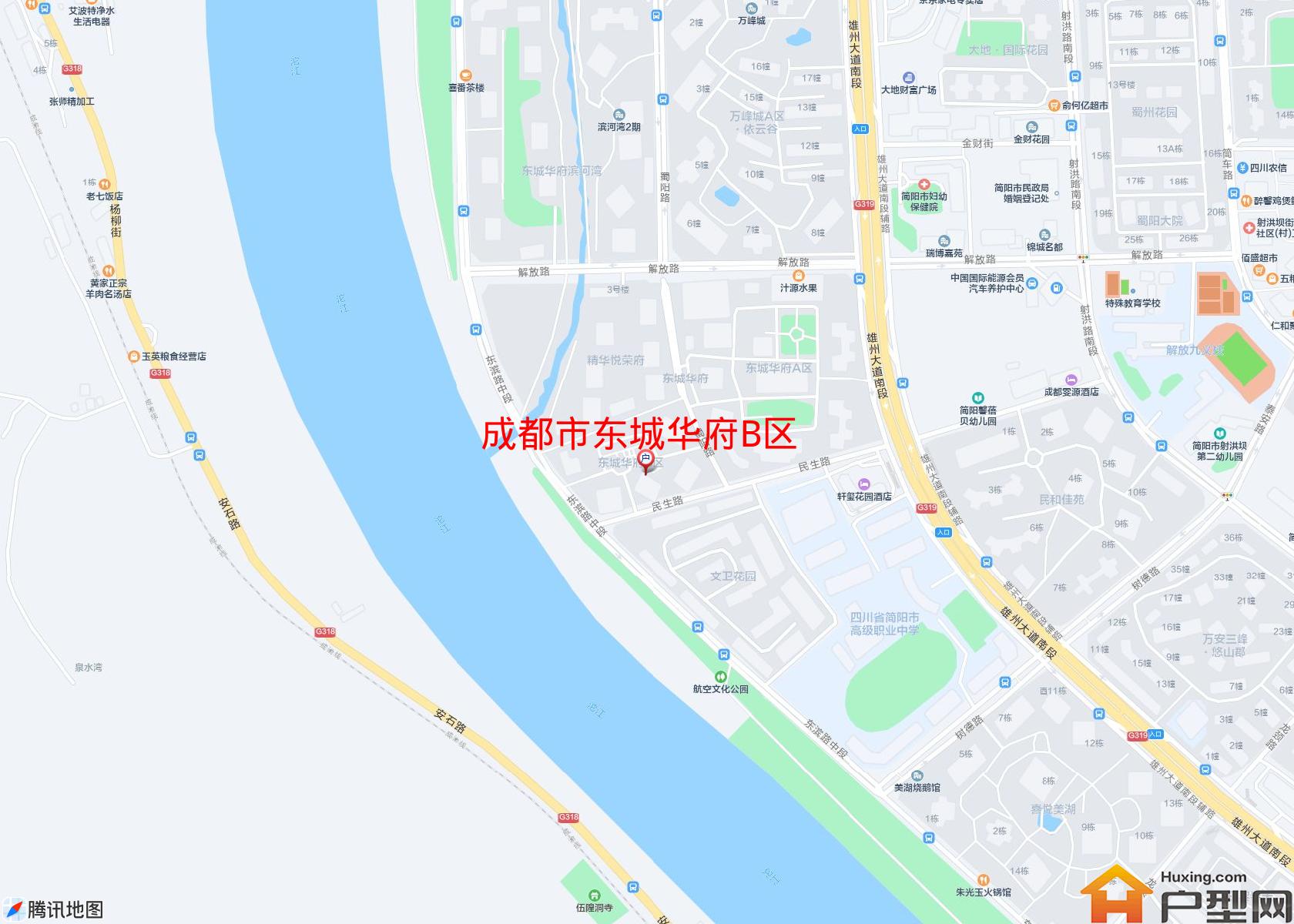 东城华府B区小区 - 户型网