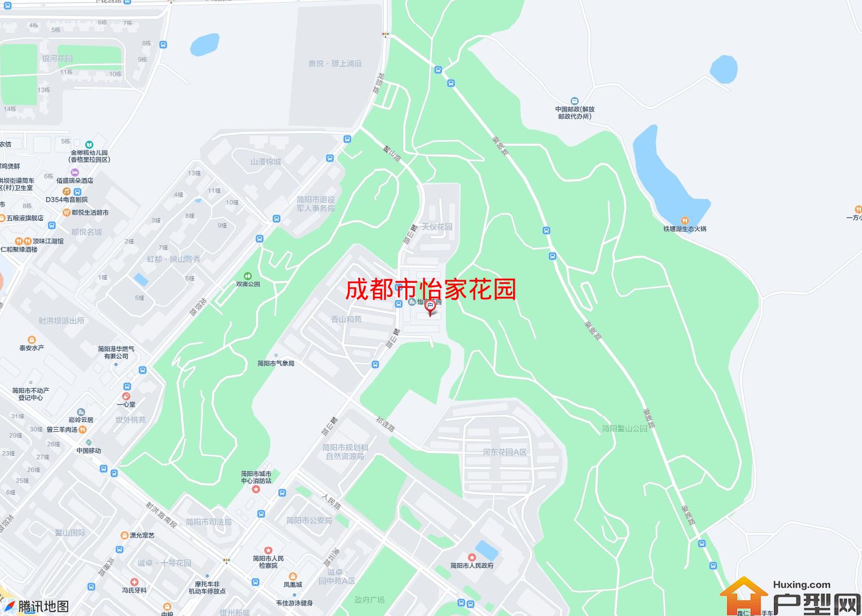 怡家花园小区 - 户型网