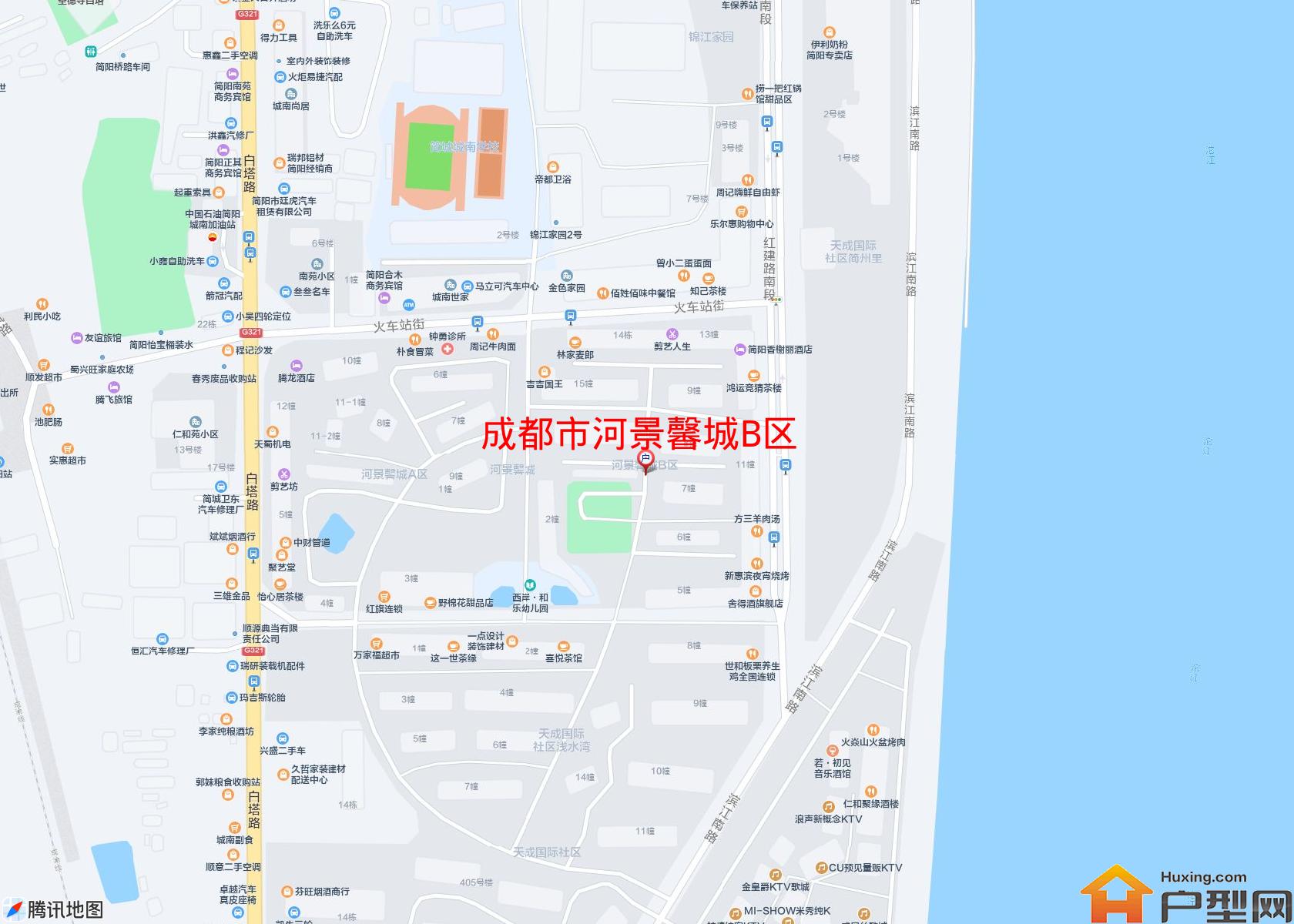 河景馨城B区小区 - 户型网