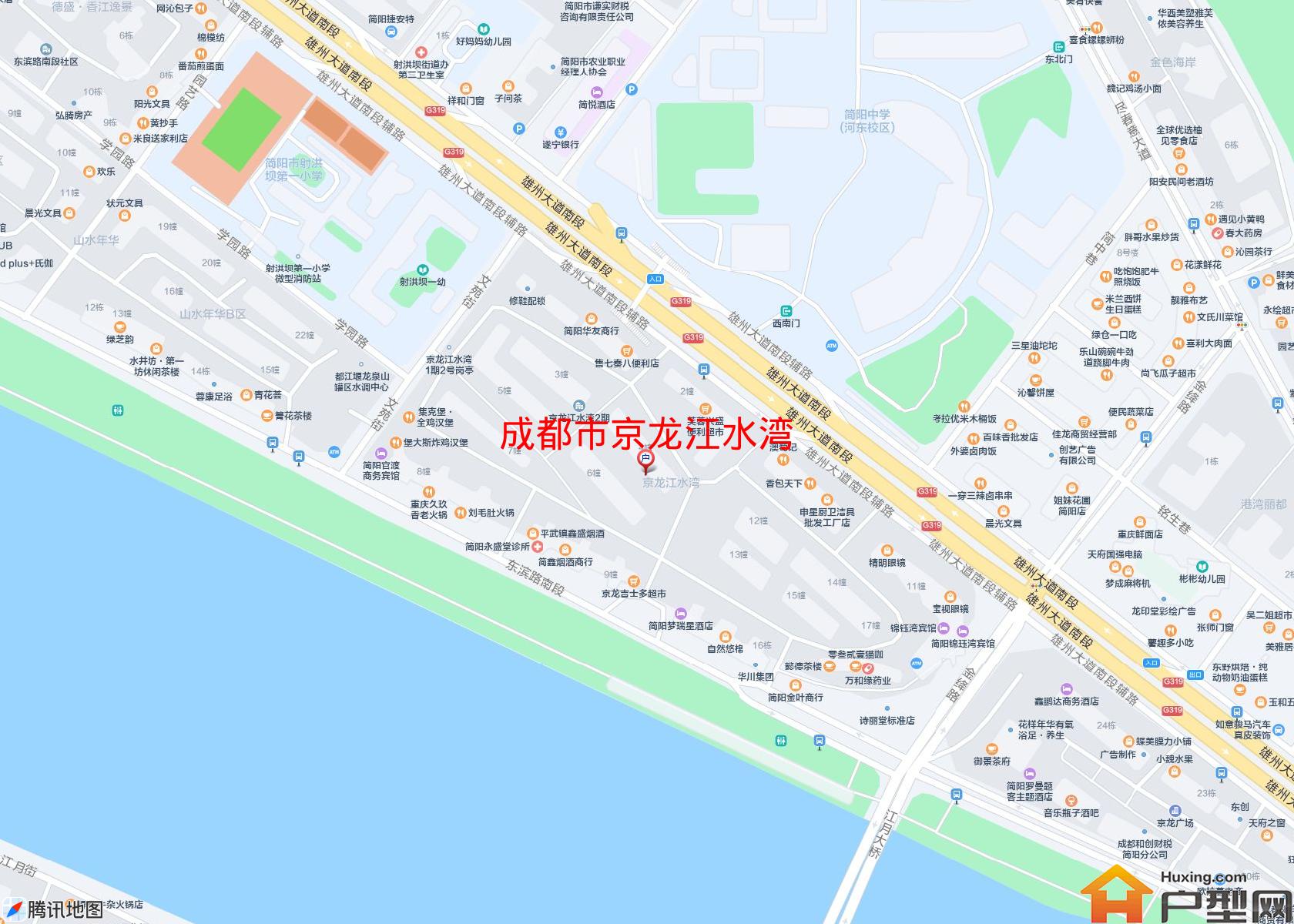 京龙江水湾小区 - 户型网