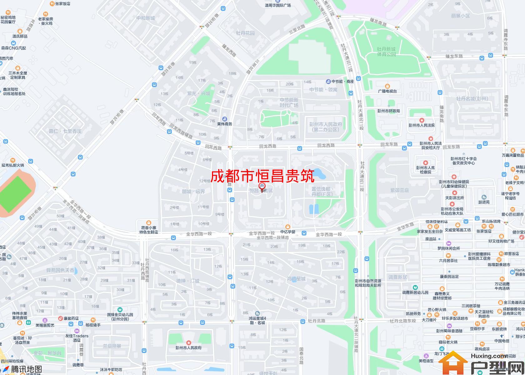 恒昌贵筑小区 - 户型网