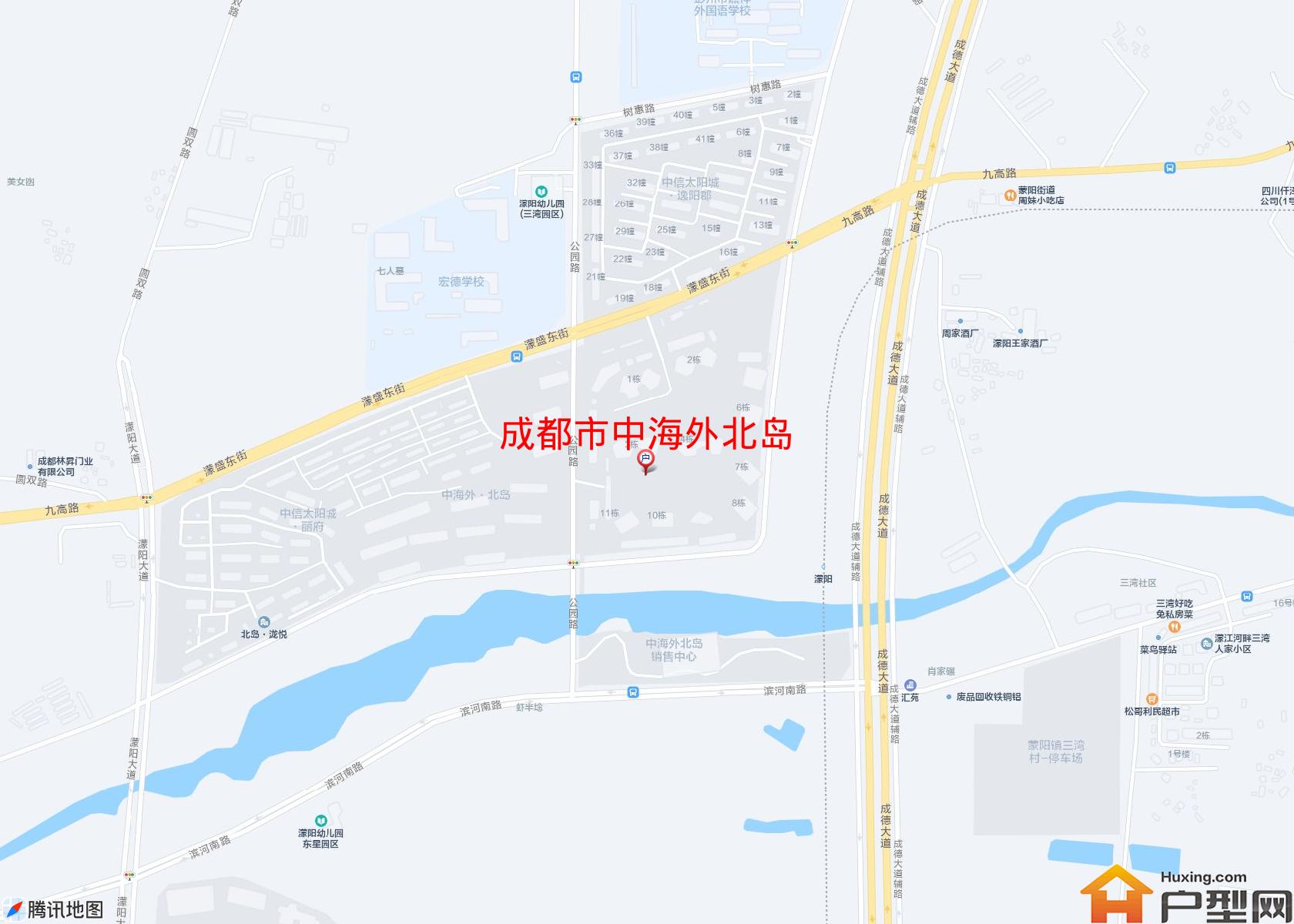 中海外北岛小区 - 户型网