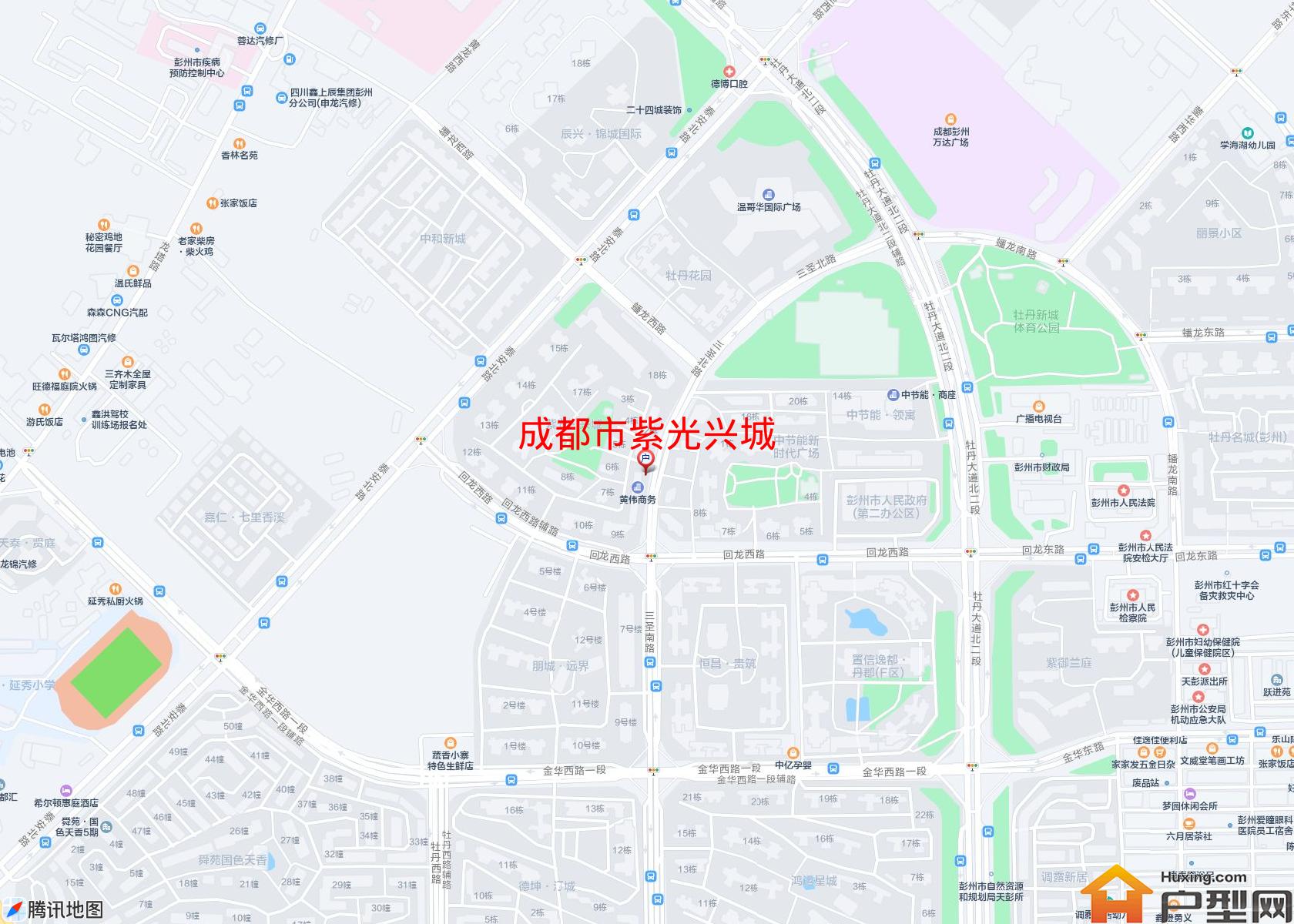 紫光兴城小区 - 户型网 紫光兴城小区 - 户型网