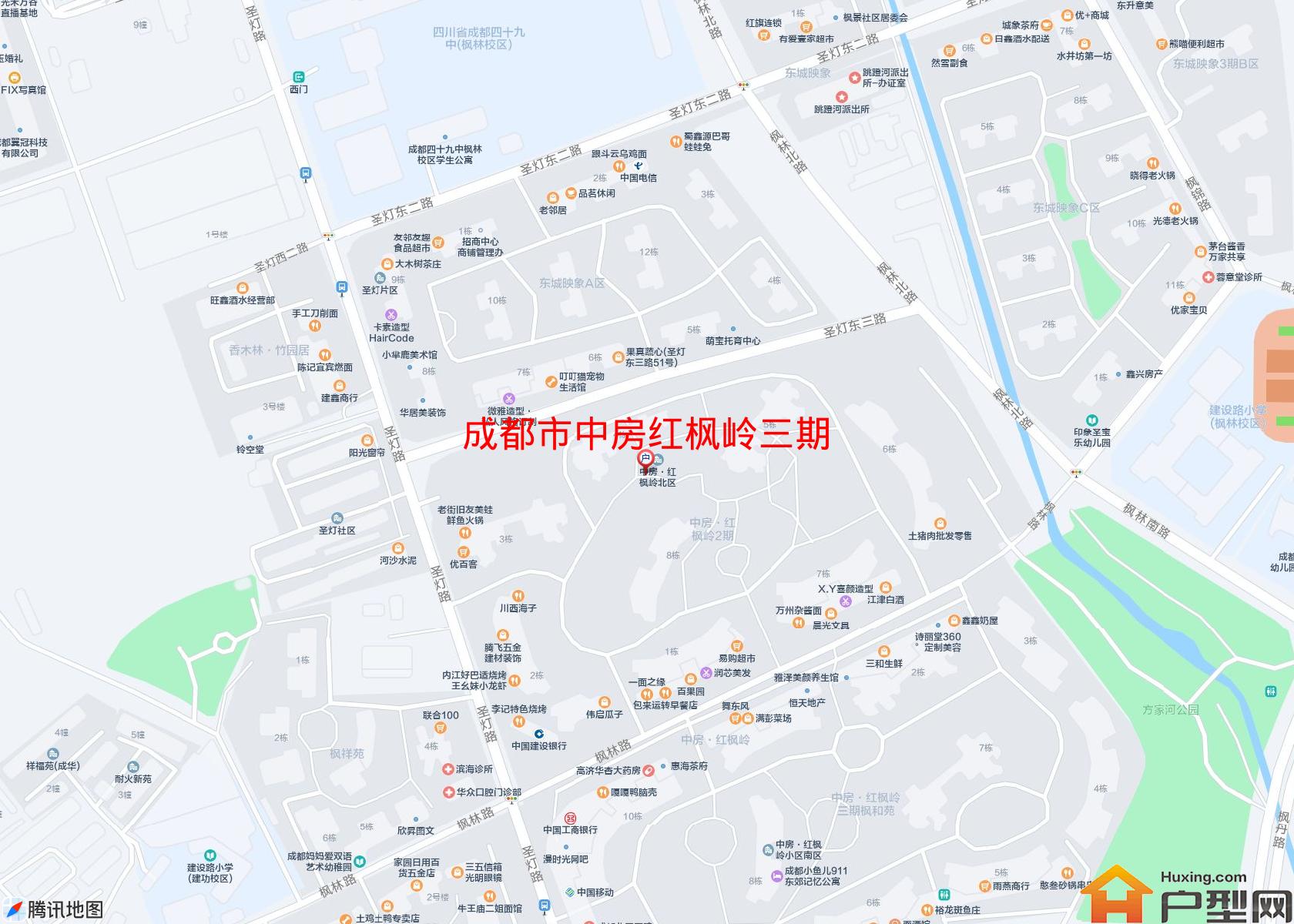 中房红枫岭三期小区 - 户型网