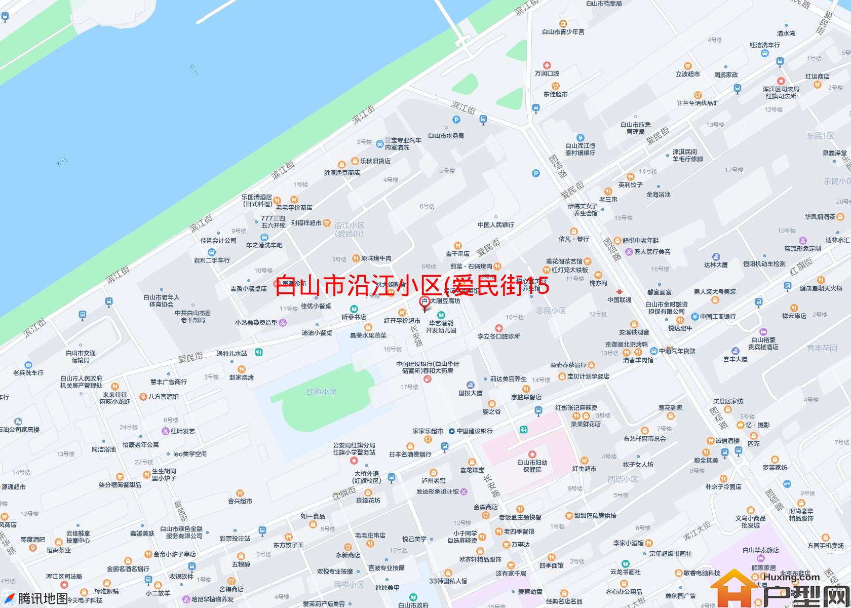 沿江小区(爱民街15号)小区 - 户型网