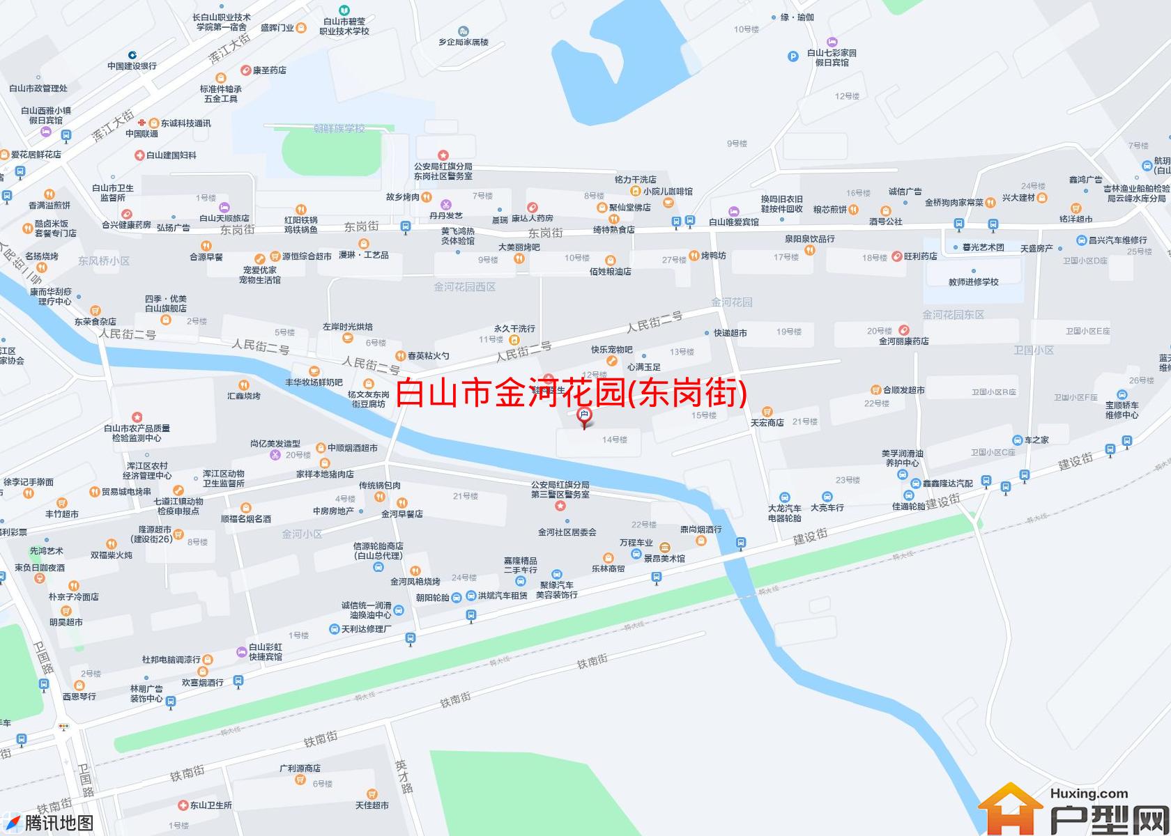 金河花园(东岗街)小区 - 户型网