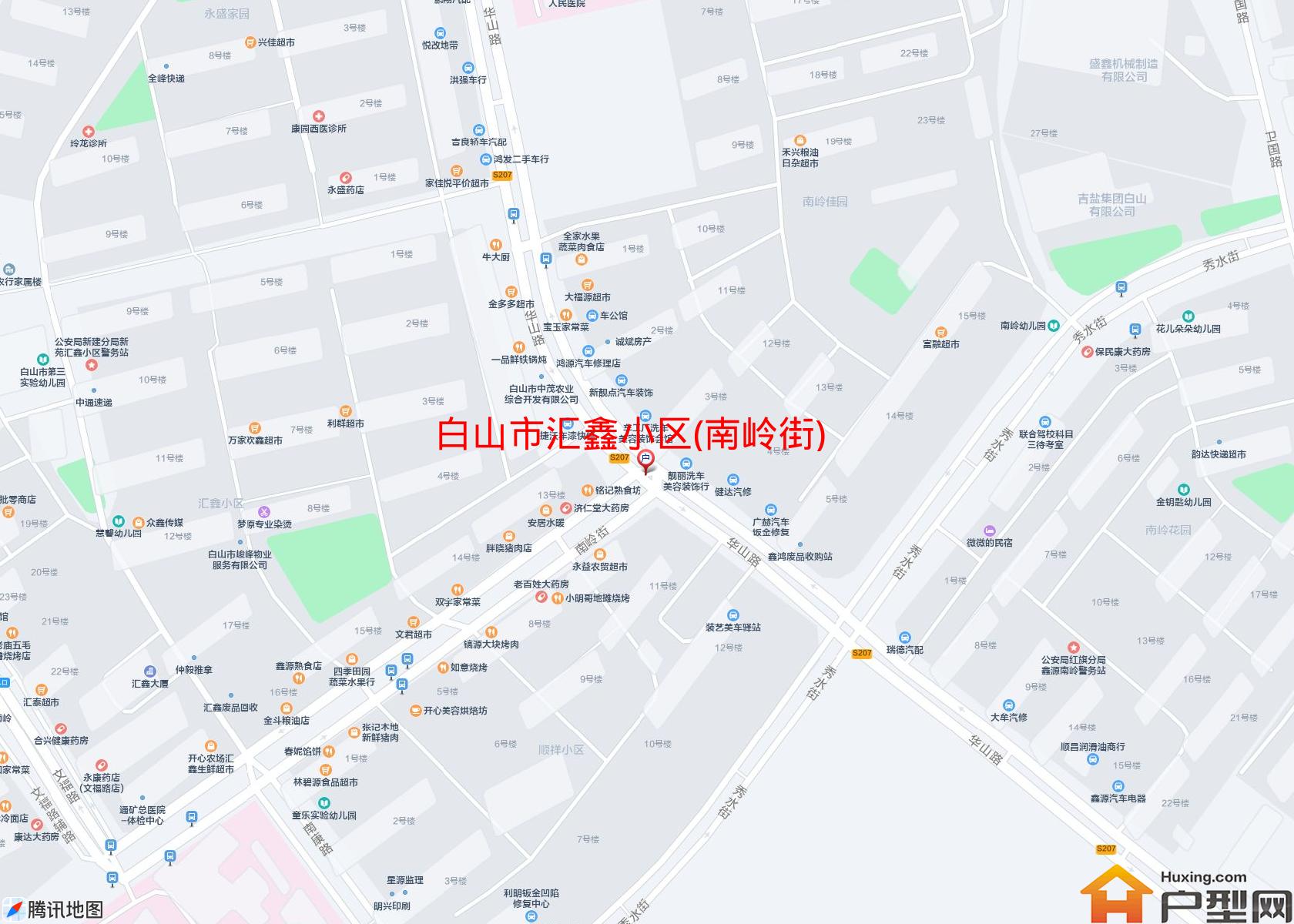 汇鑫小区(南岭街)小区 - 户型网