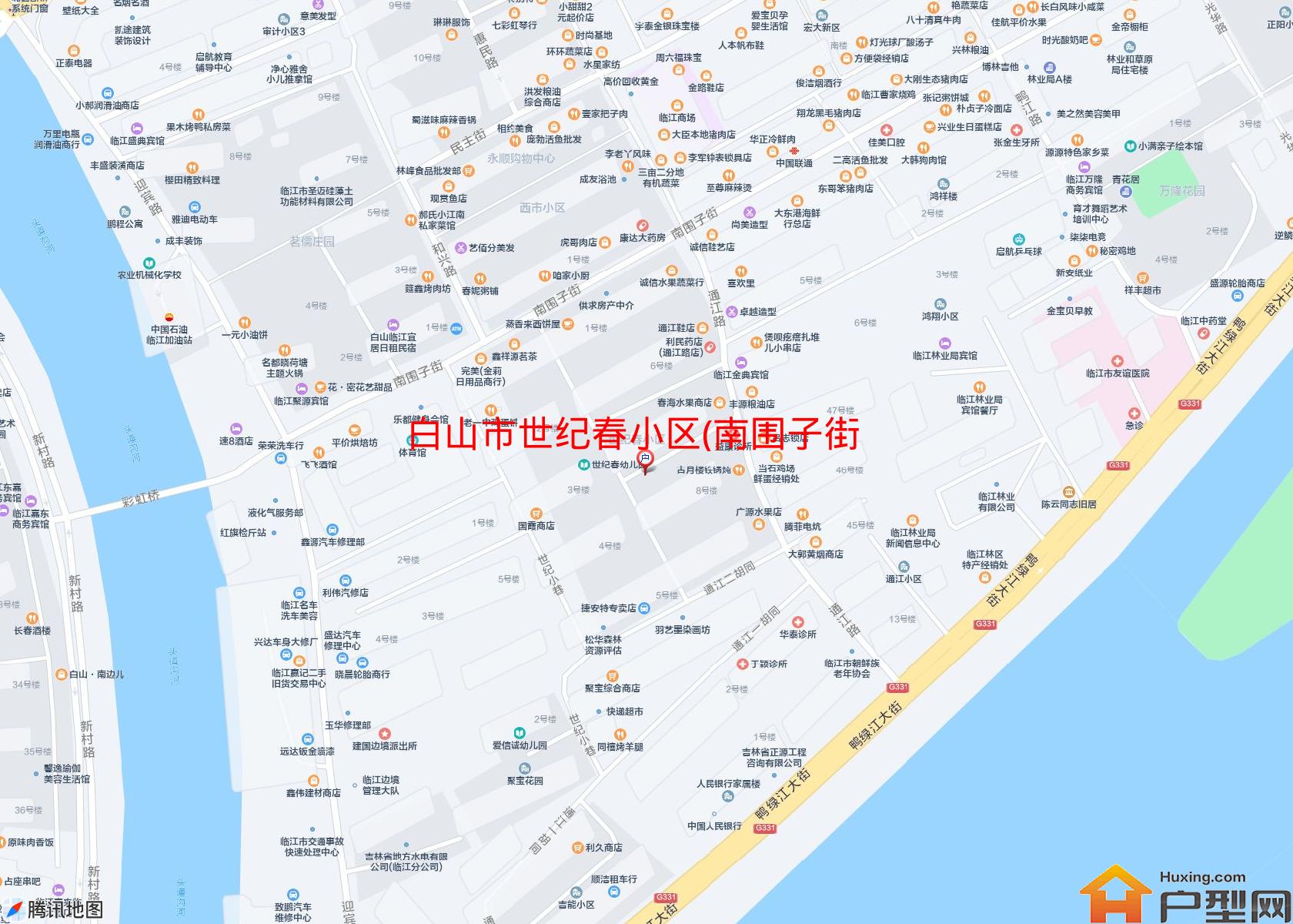 世纪春小区(南围子街210号)小区 - 户型网