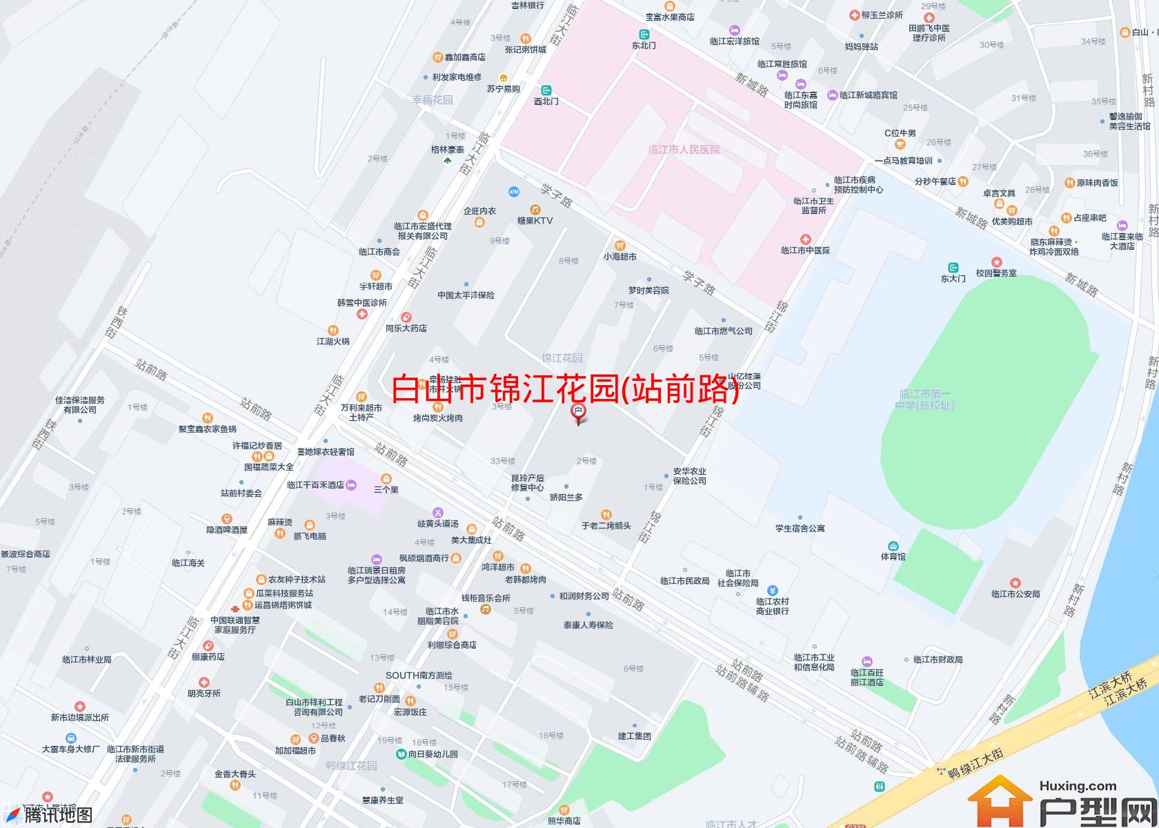 锦江花园(站前路)小区 - 户型网
