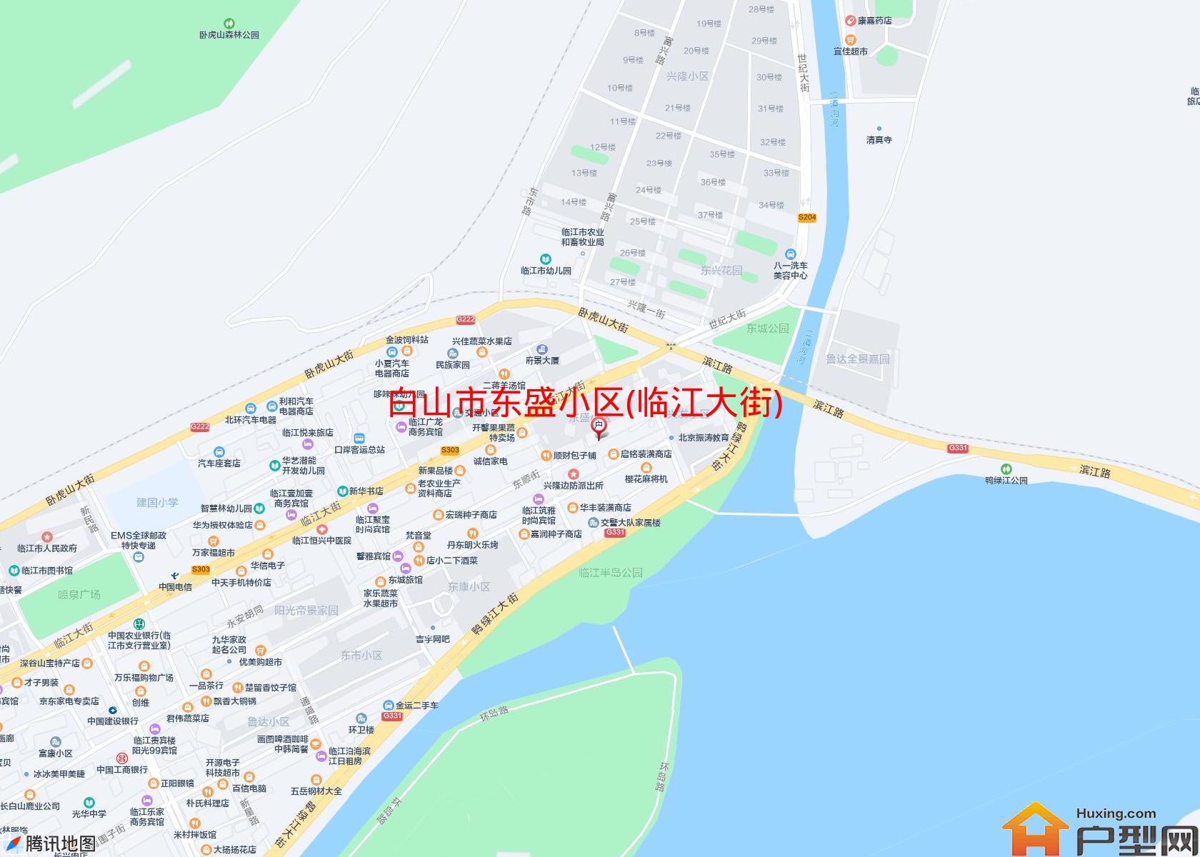 东盛小区(临江大街)小区 - 户型网