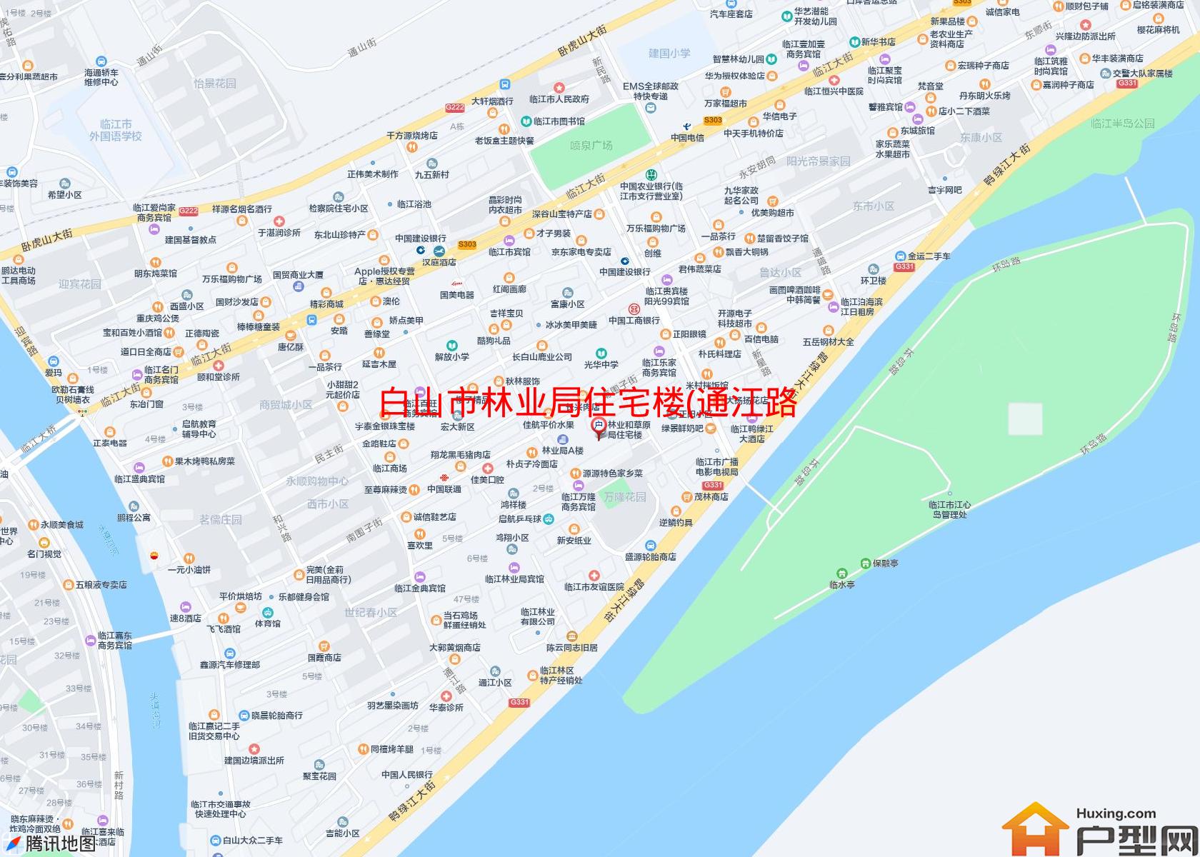 林业局住宅楼(通江路)小区 - 户型网