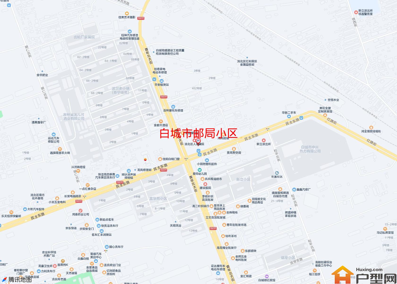 邮局小区小区 - 户型网