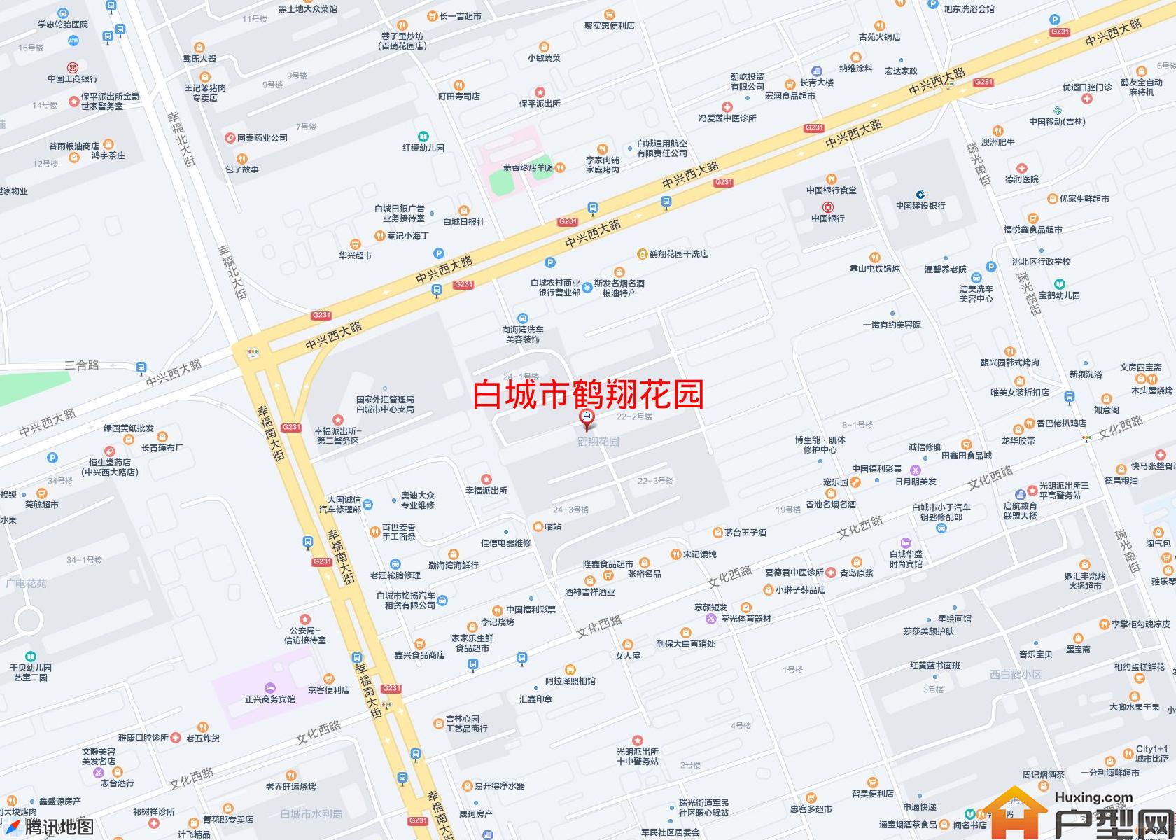鹤翔花园小区 - 户型网