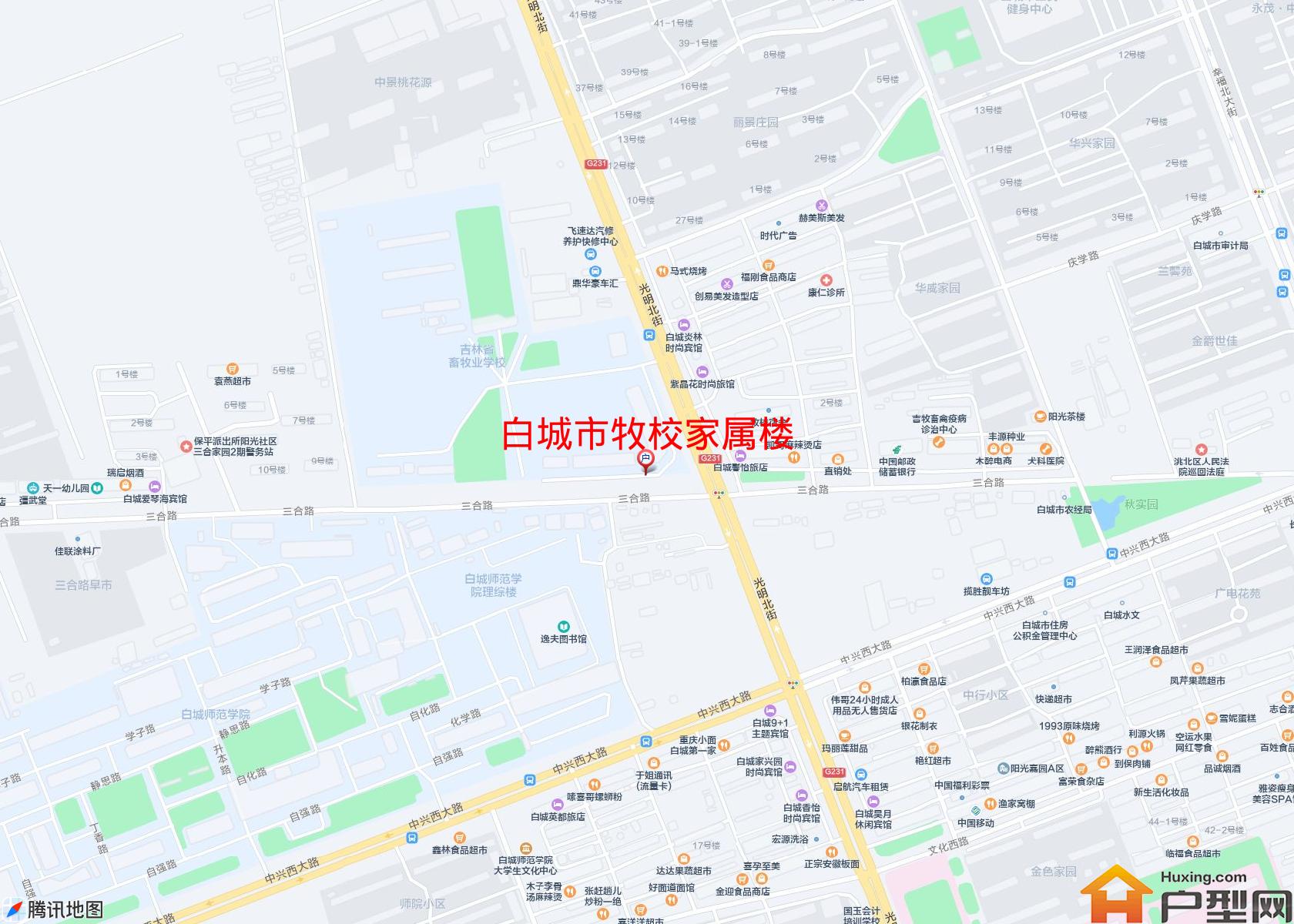 牧校家属楼小区 - 户型网