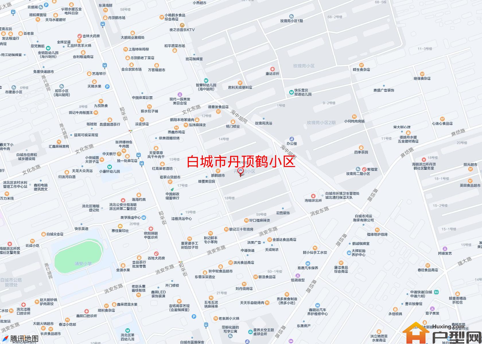 丹顶鹤小区小区 - 户型网