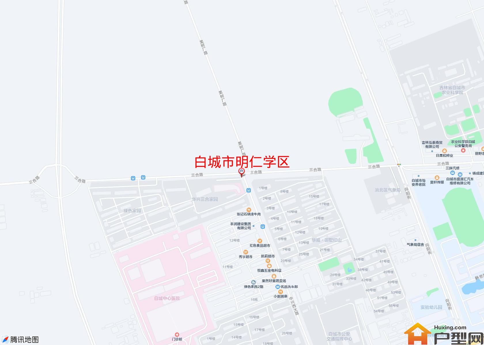 明仁学区小区 - 户型网