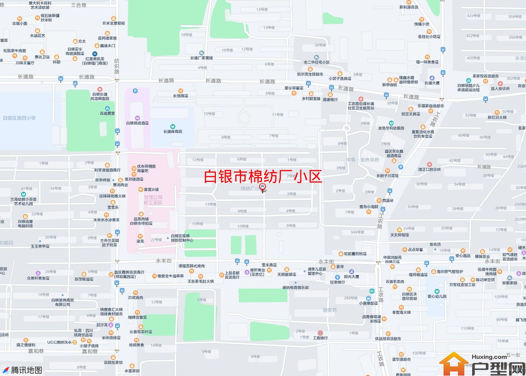 棉纺厂小区小区 - 户型网