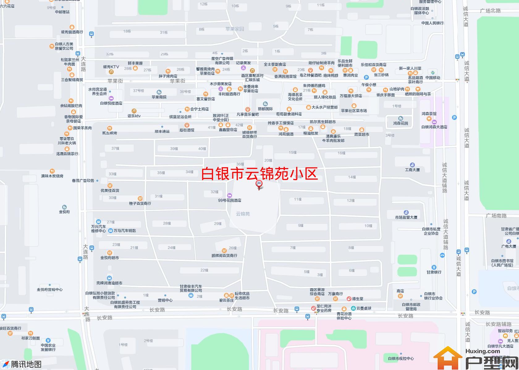 云锦苑小区小区 - 户型网