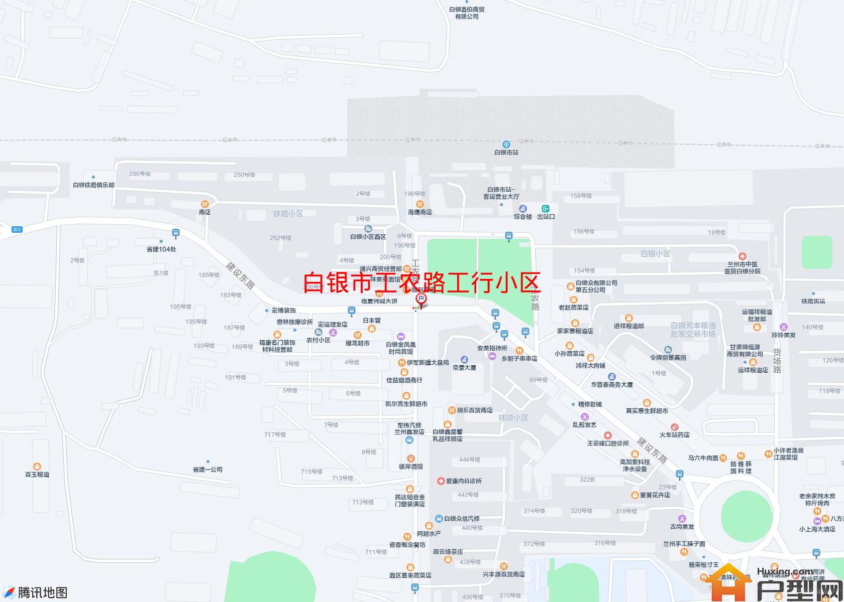 工农路工行小区小区 - 户型网