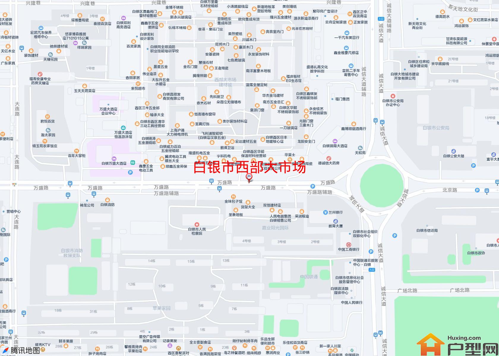 西部大市场小区 - 户型网