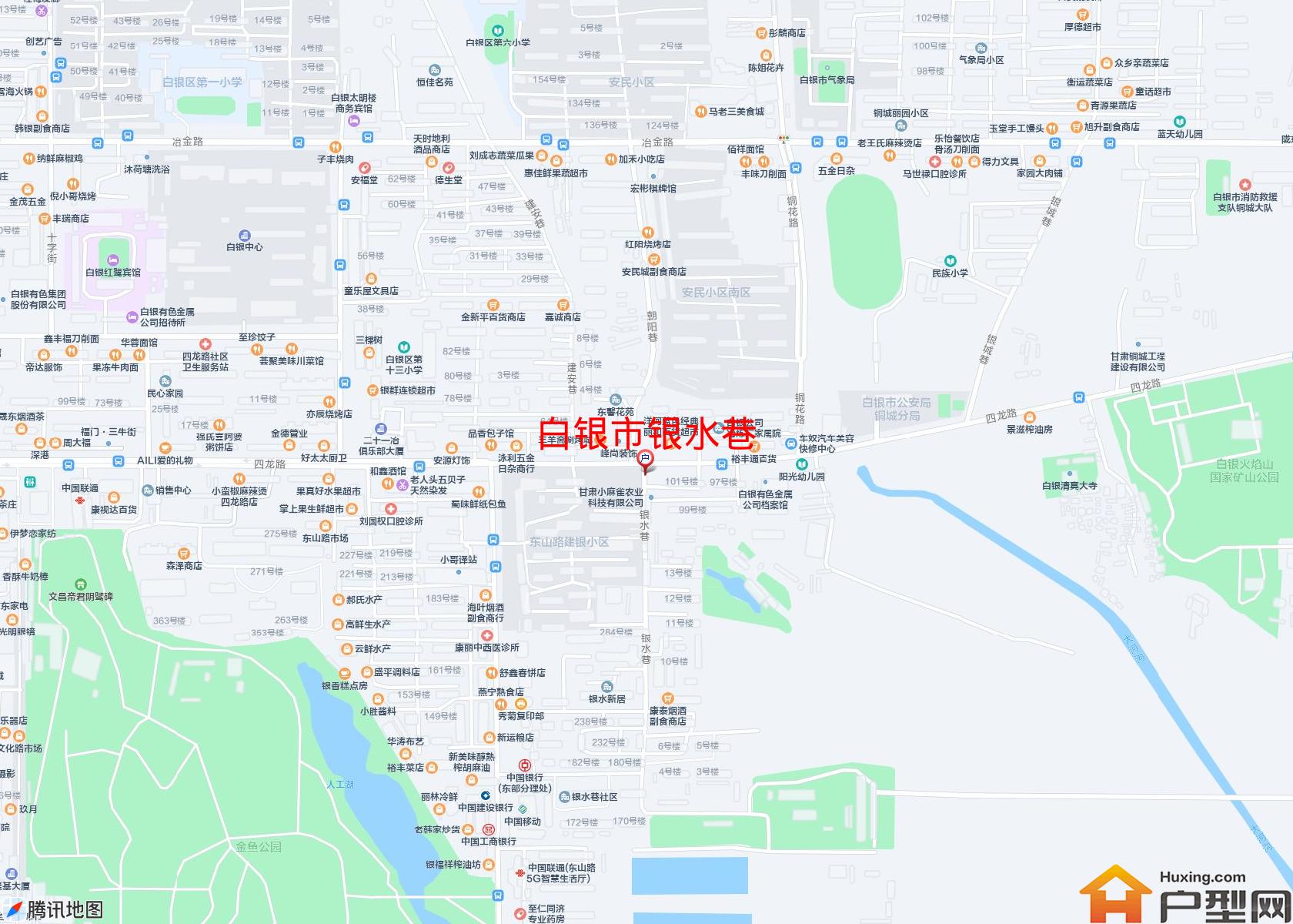 银水巷小区 - 户型网